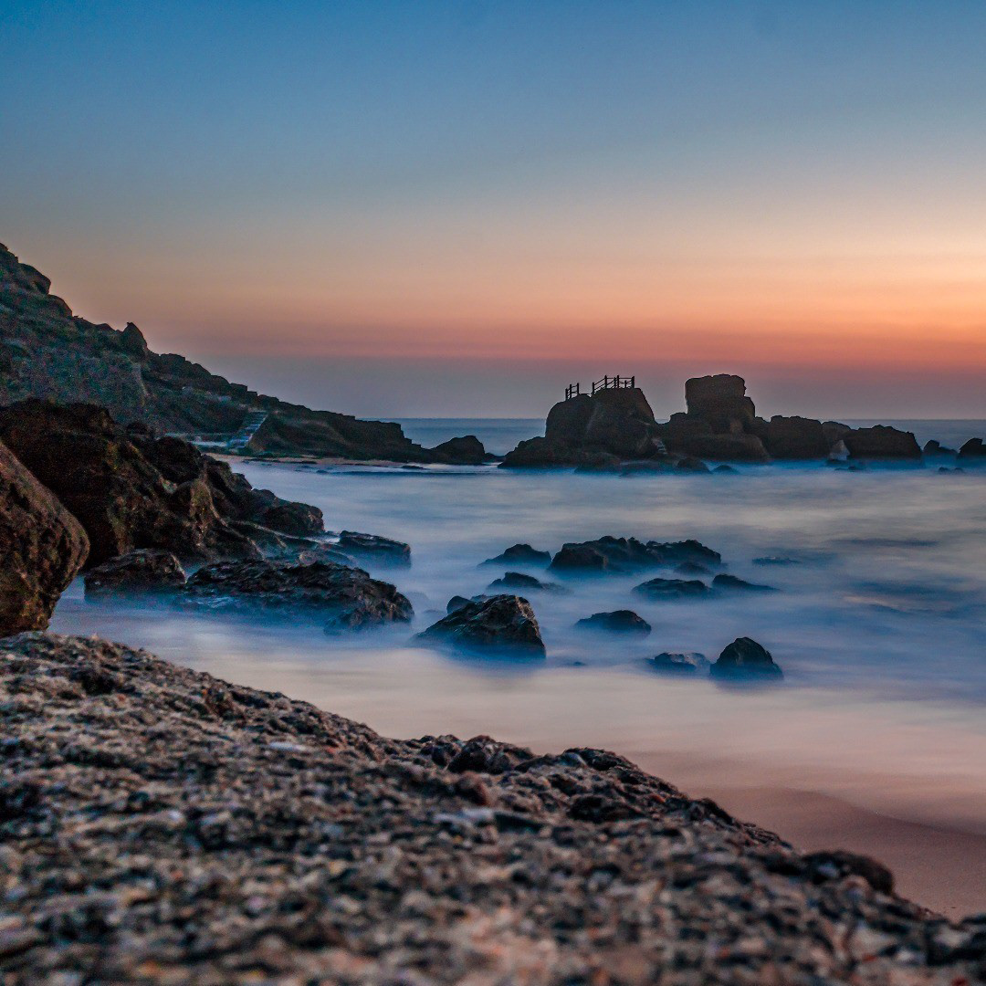Sunset Santa Cruz, Portugal