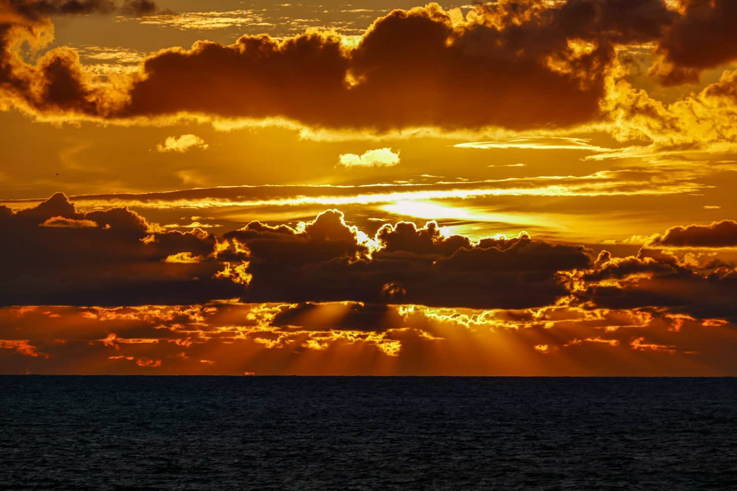Sunset Santa Cruz, Portugal