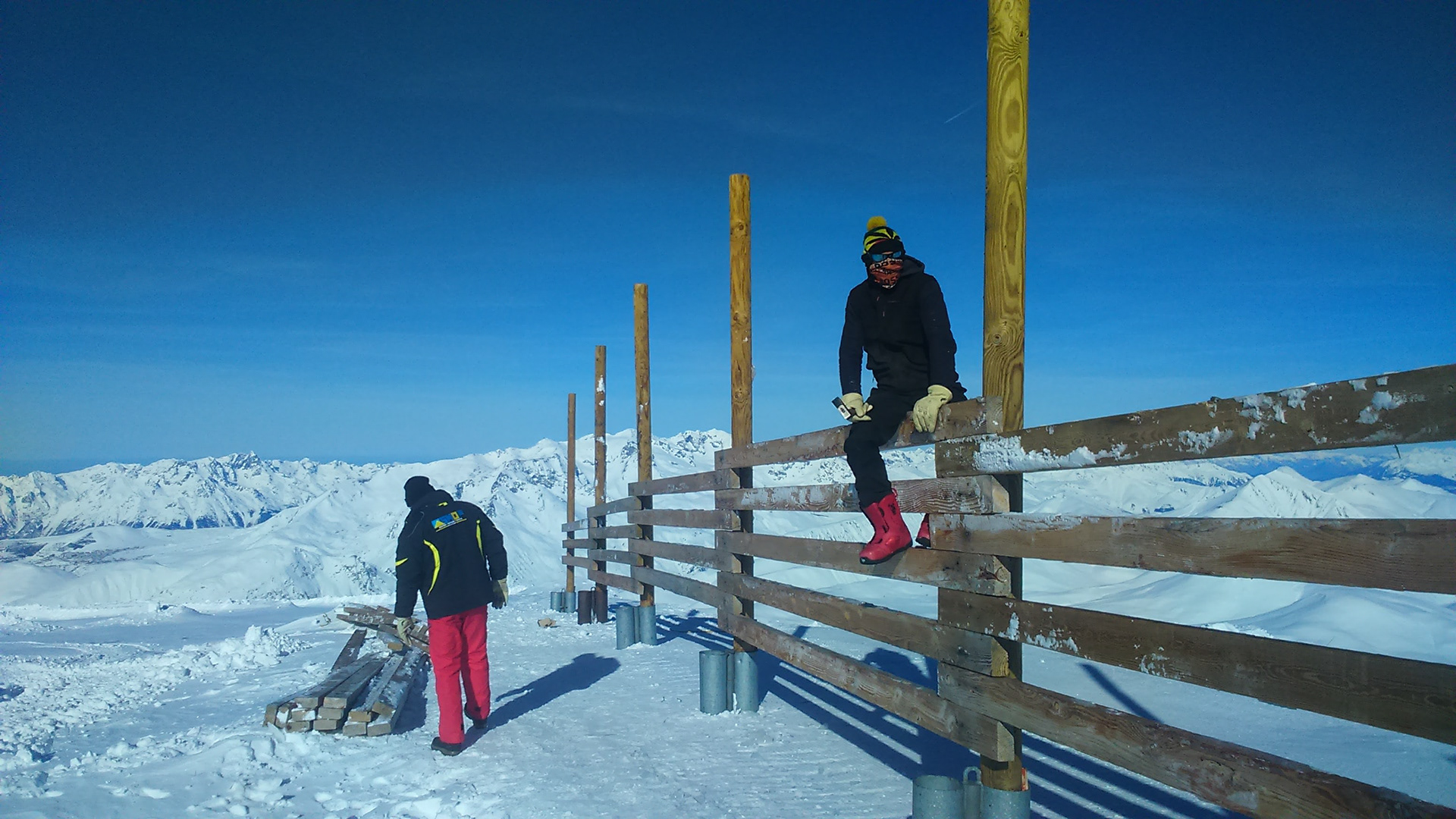 Pose de palissade pare vent