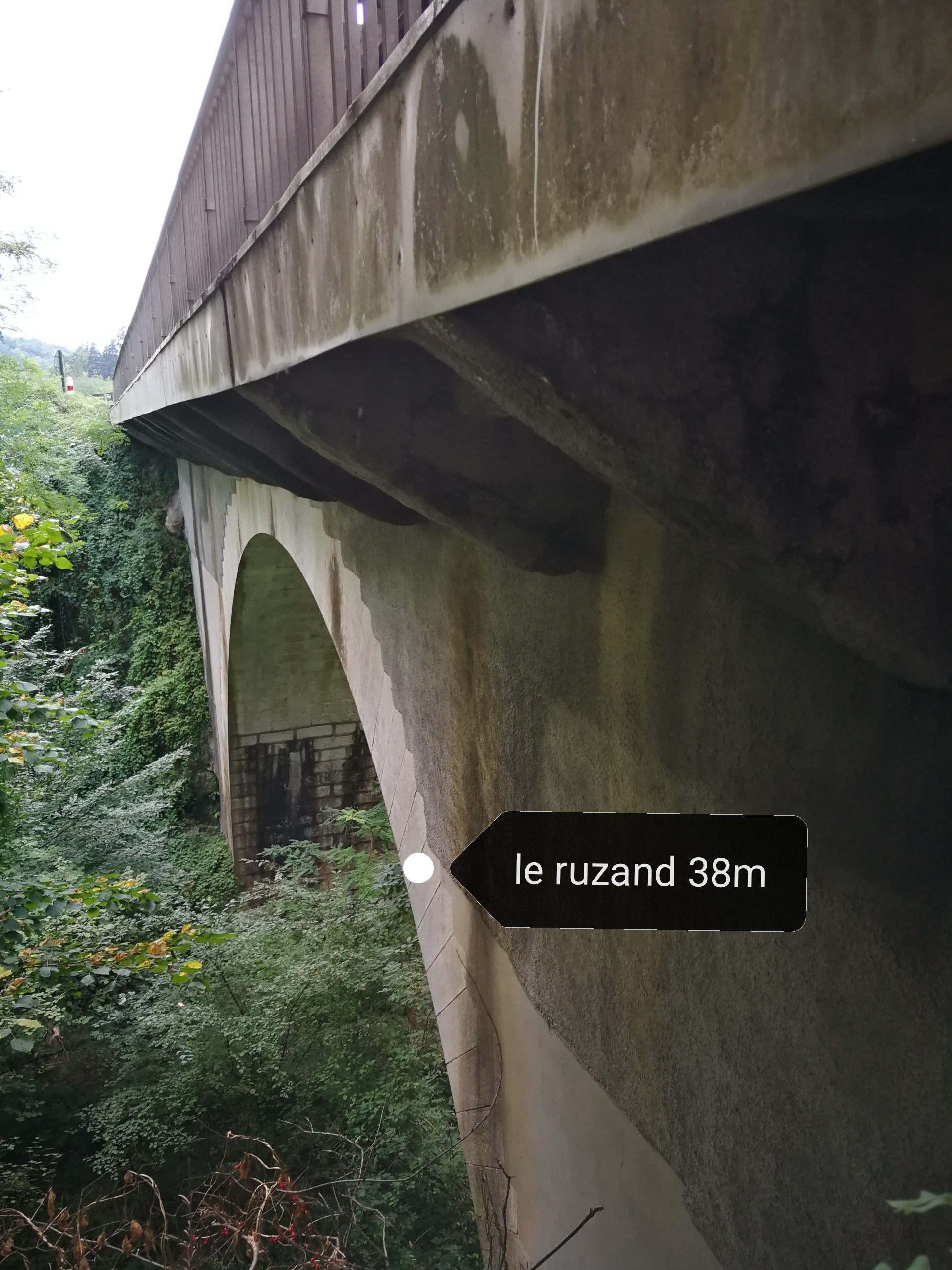 Photo du pont avant travail