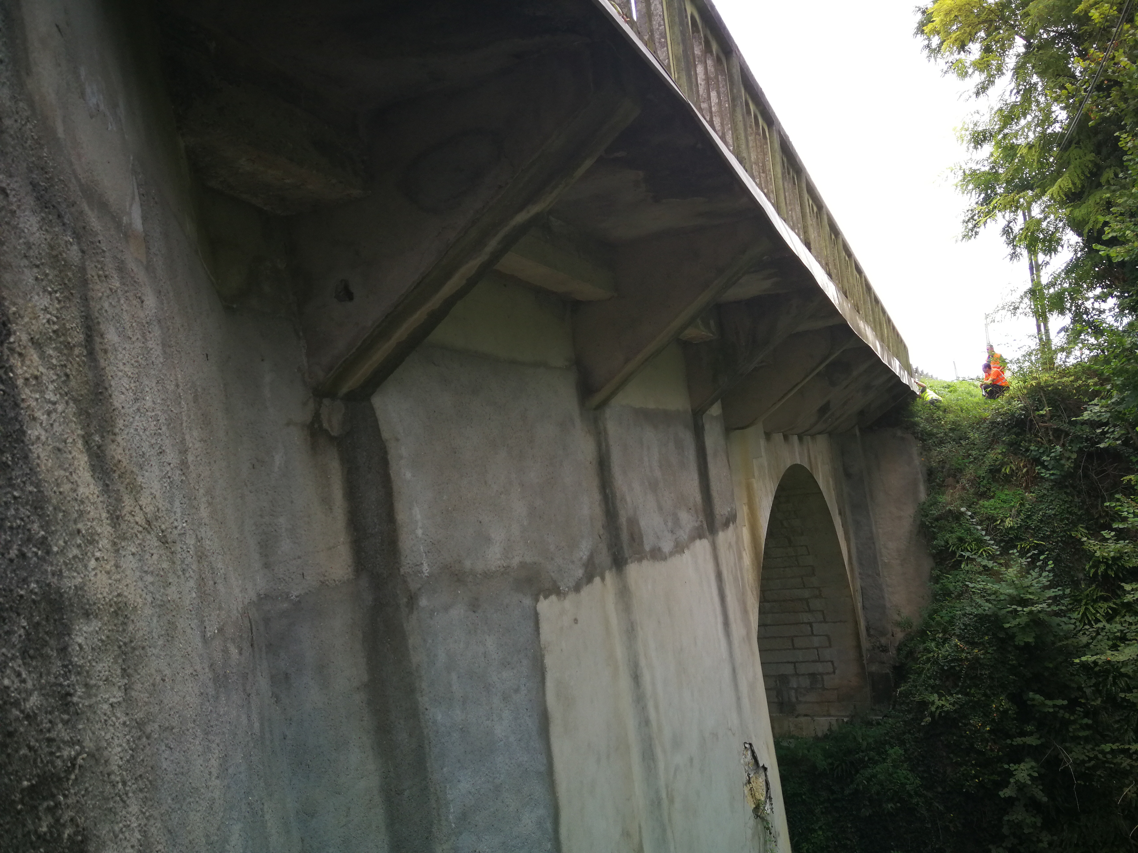 Photo du pont avant travail