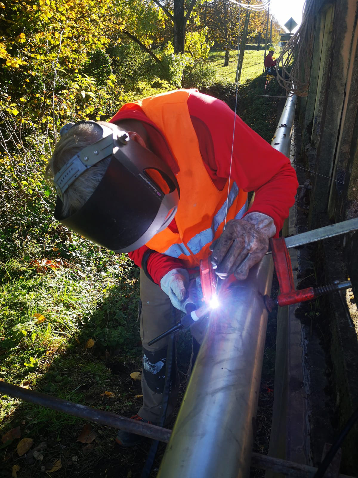 Soudure en position des tubes, procédé TIG