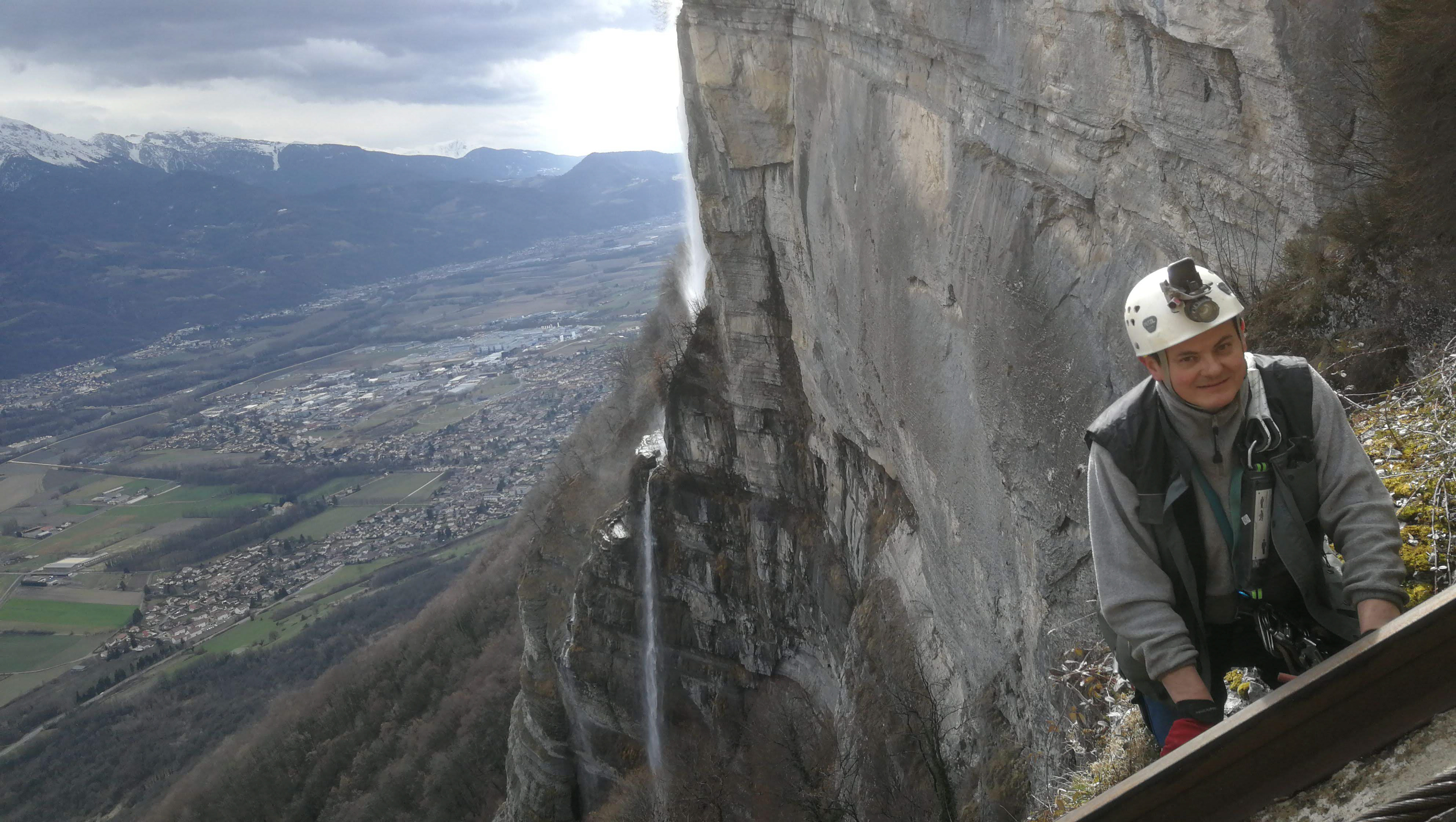 Secteur grande paroi et cascade