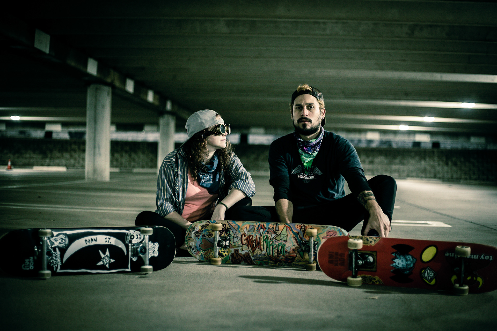 We love to Skate and be goofy!