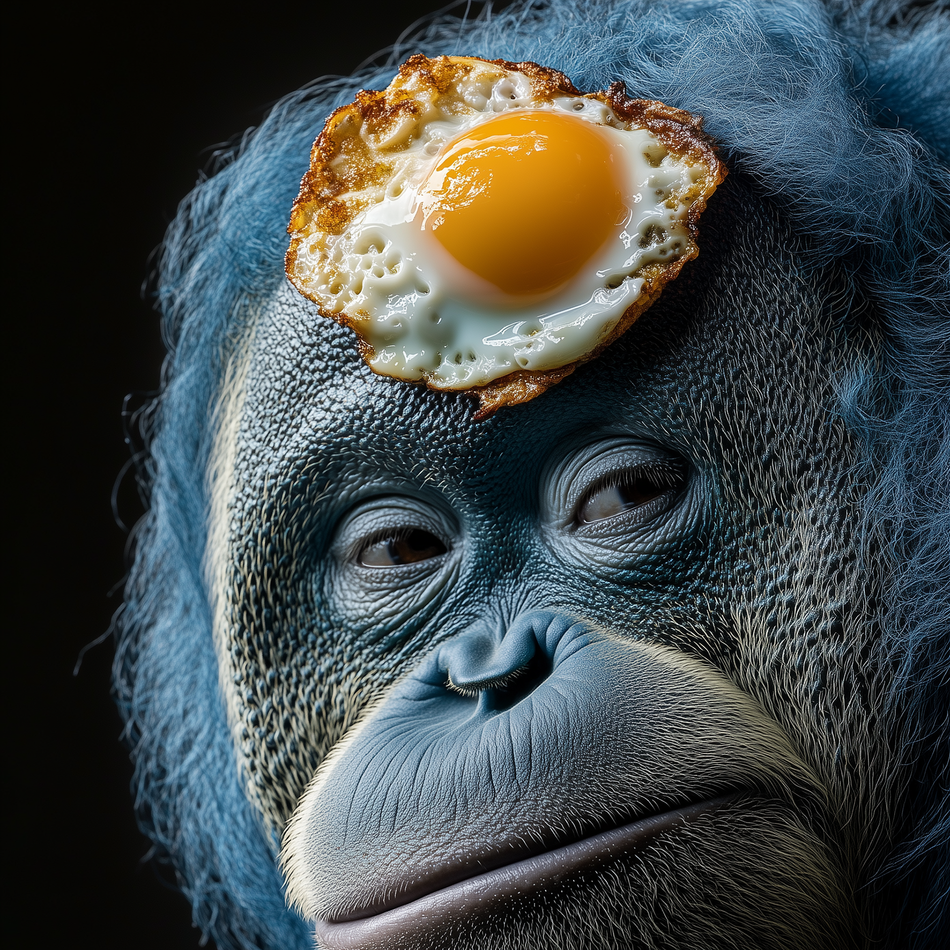 Blue Sunny Side Ape