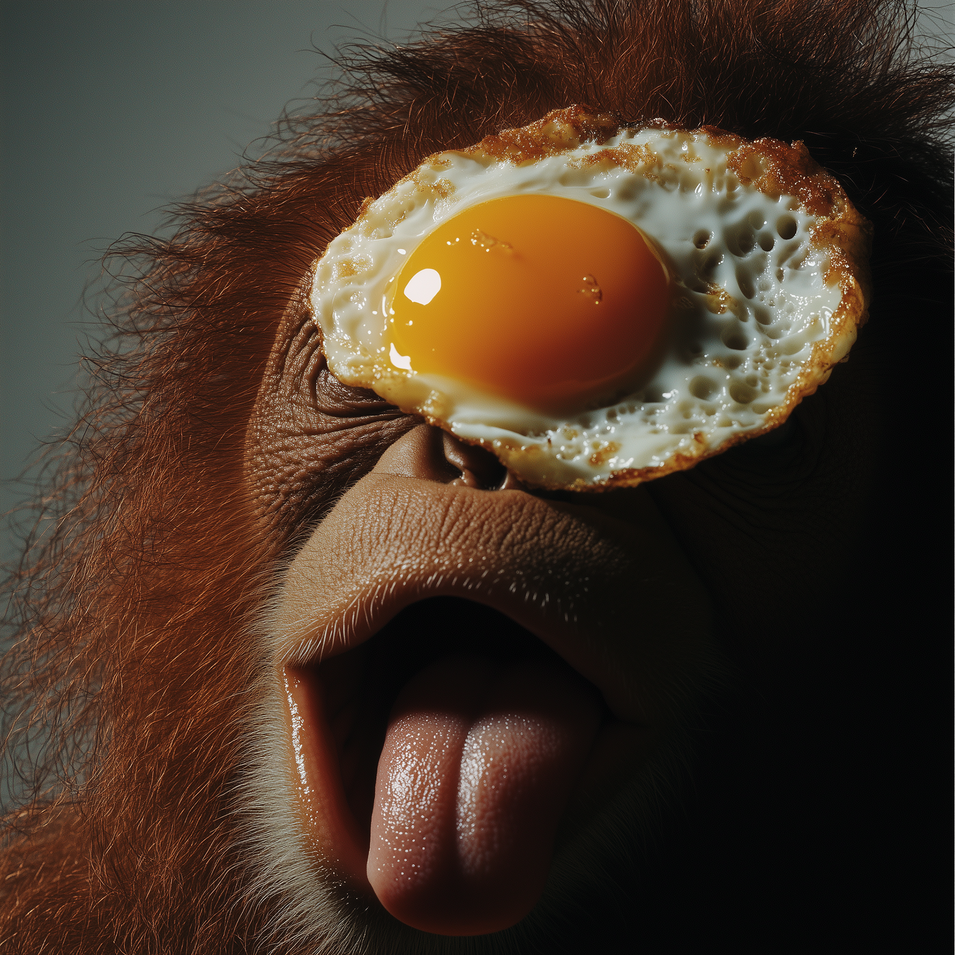 Show Me Tongue Sunny Side Ape