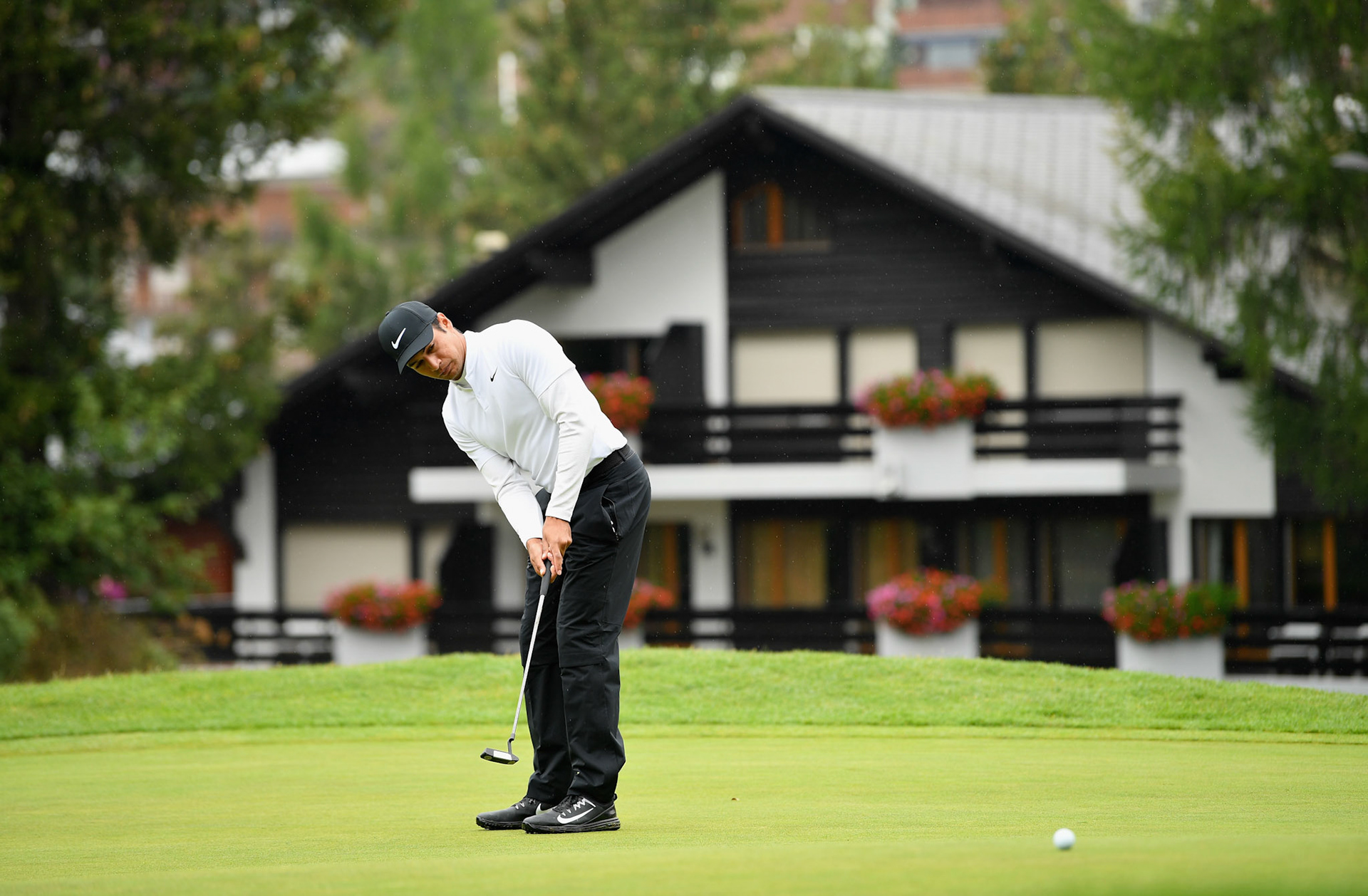 Julian Suri 2017 Omega European Masters at Crans-sur-Sierre GC Switzerland. (Photo by Stuart Franklin/Getty Images)