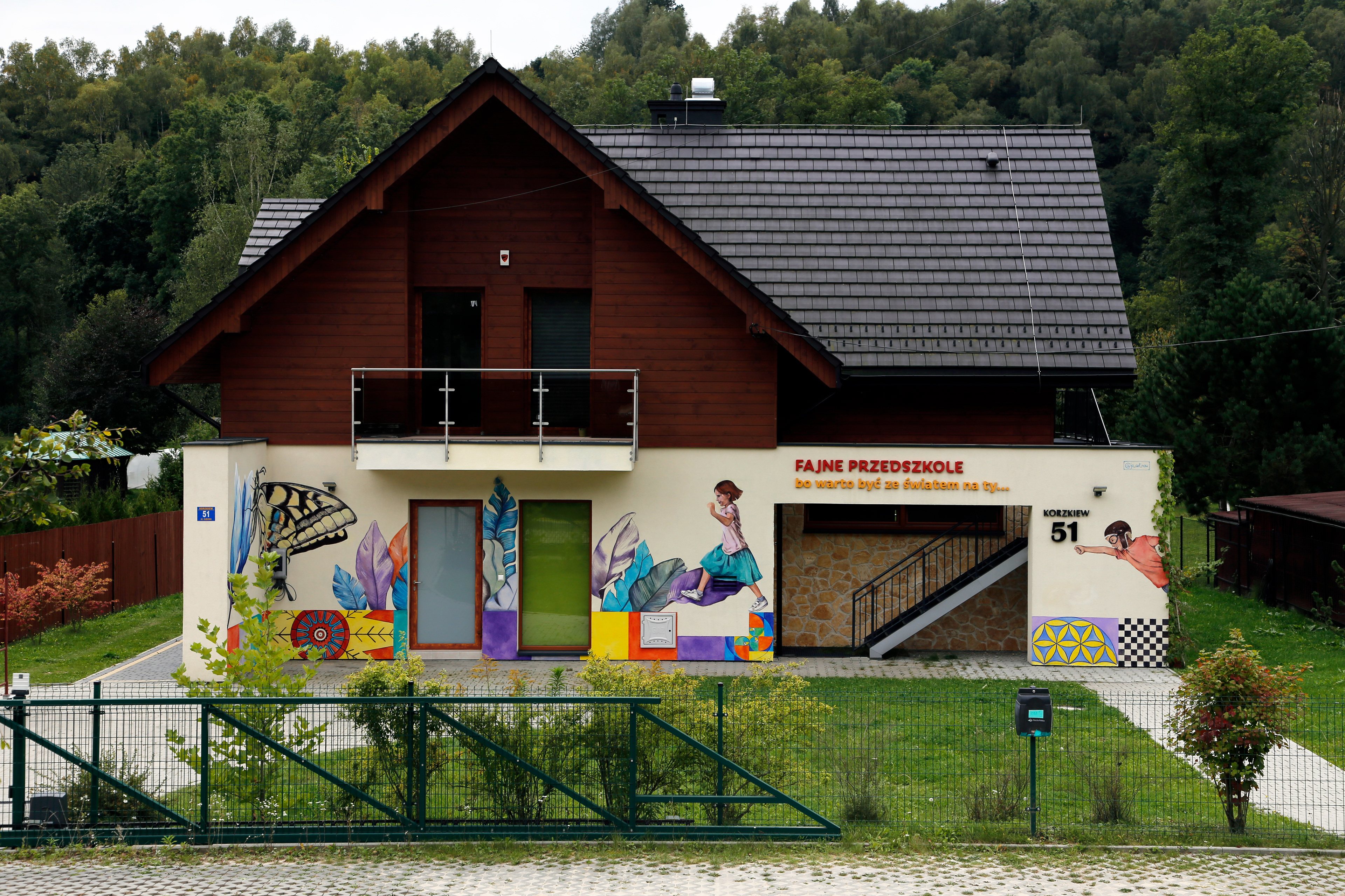 Mural for kindergarten