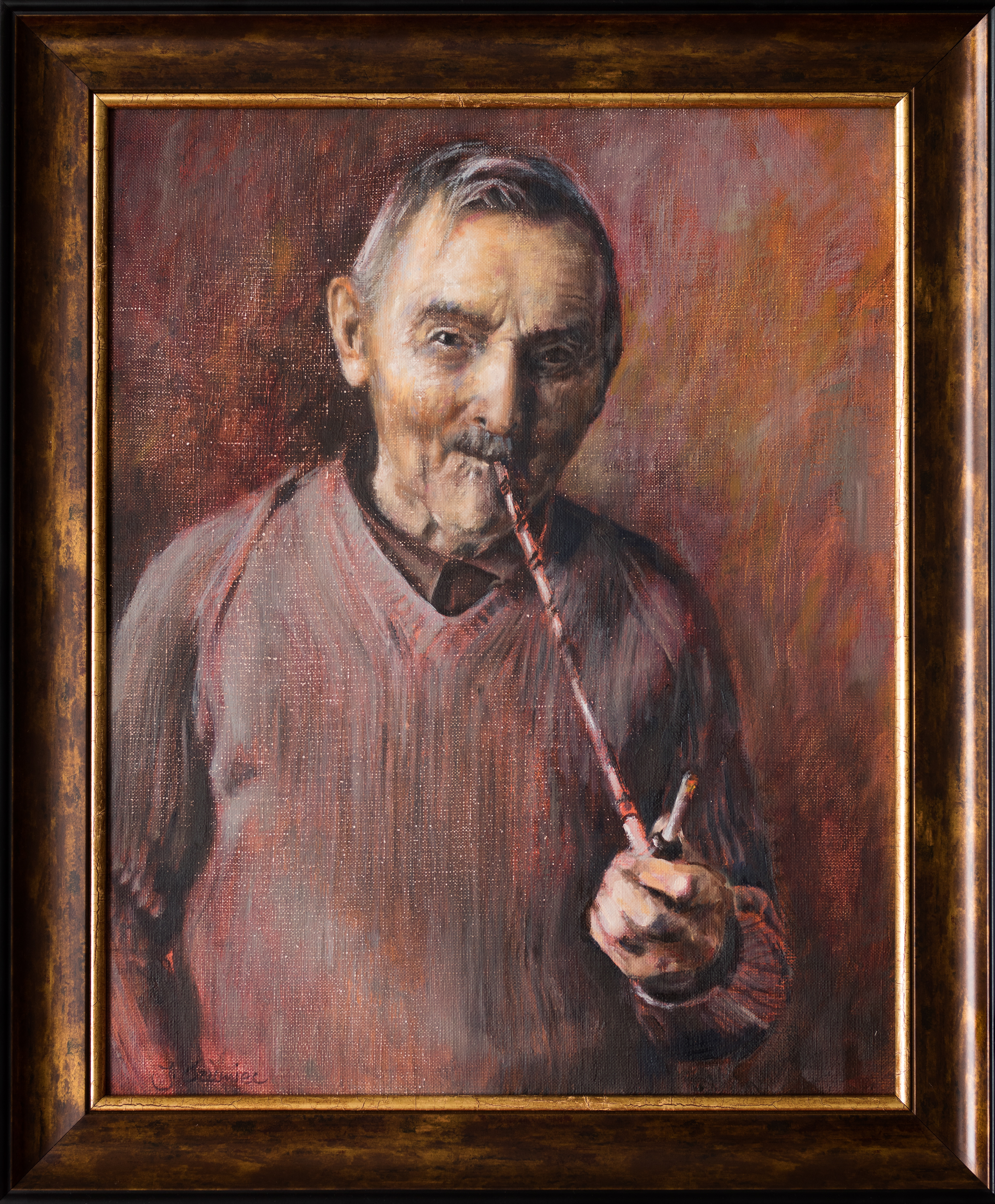 Stanisław. 50x40. Oil on linen.