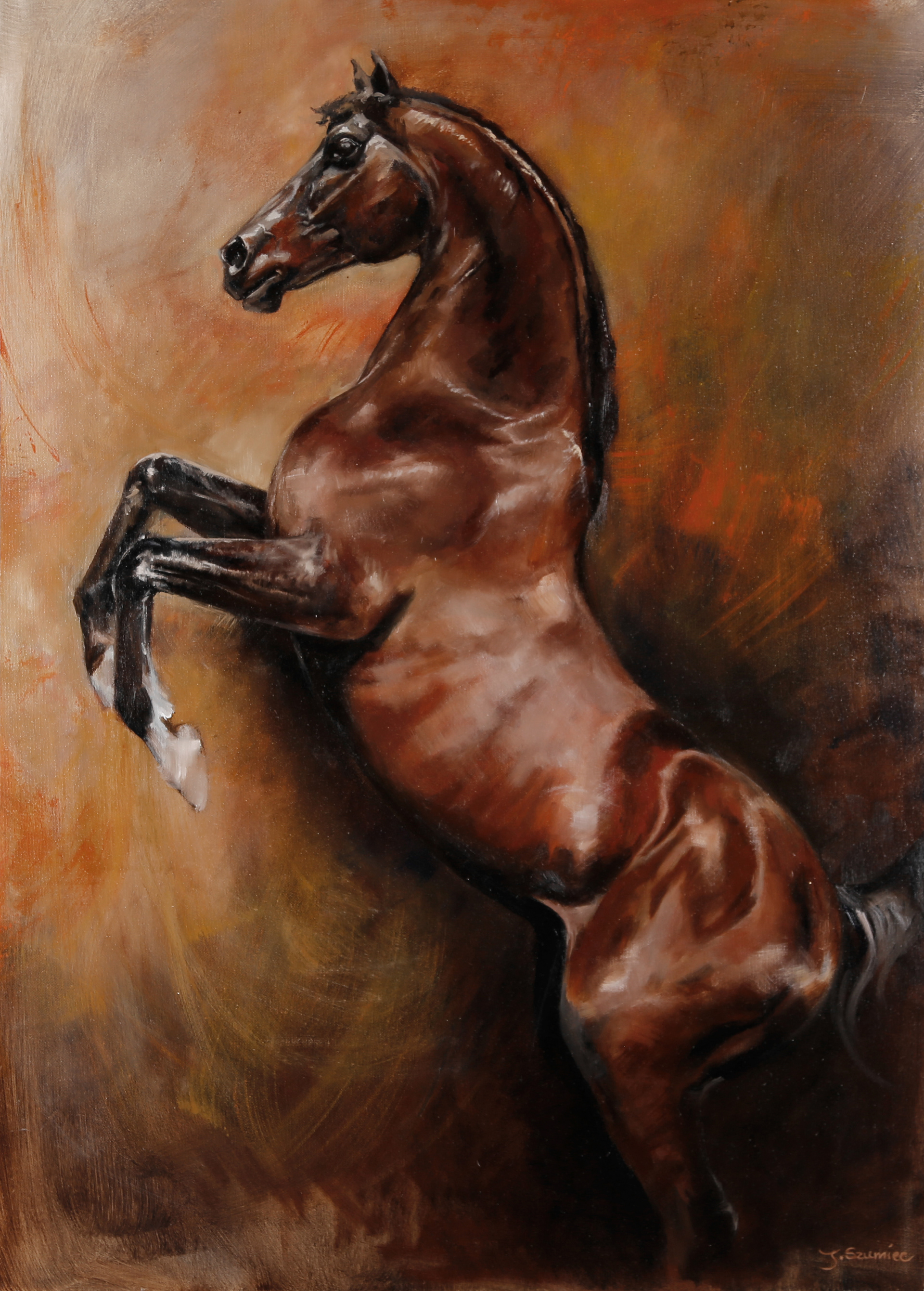 Wild at heart. 100x70. Oil on canvas.