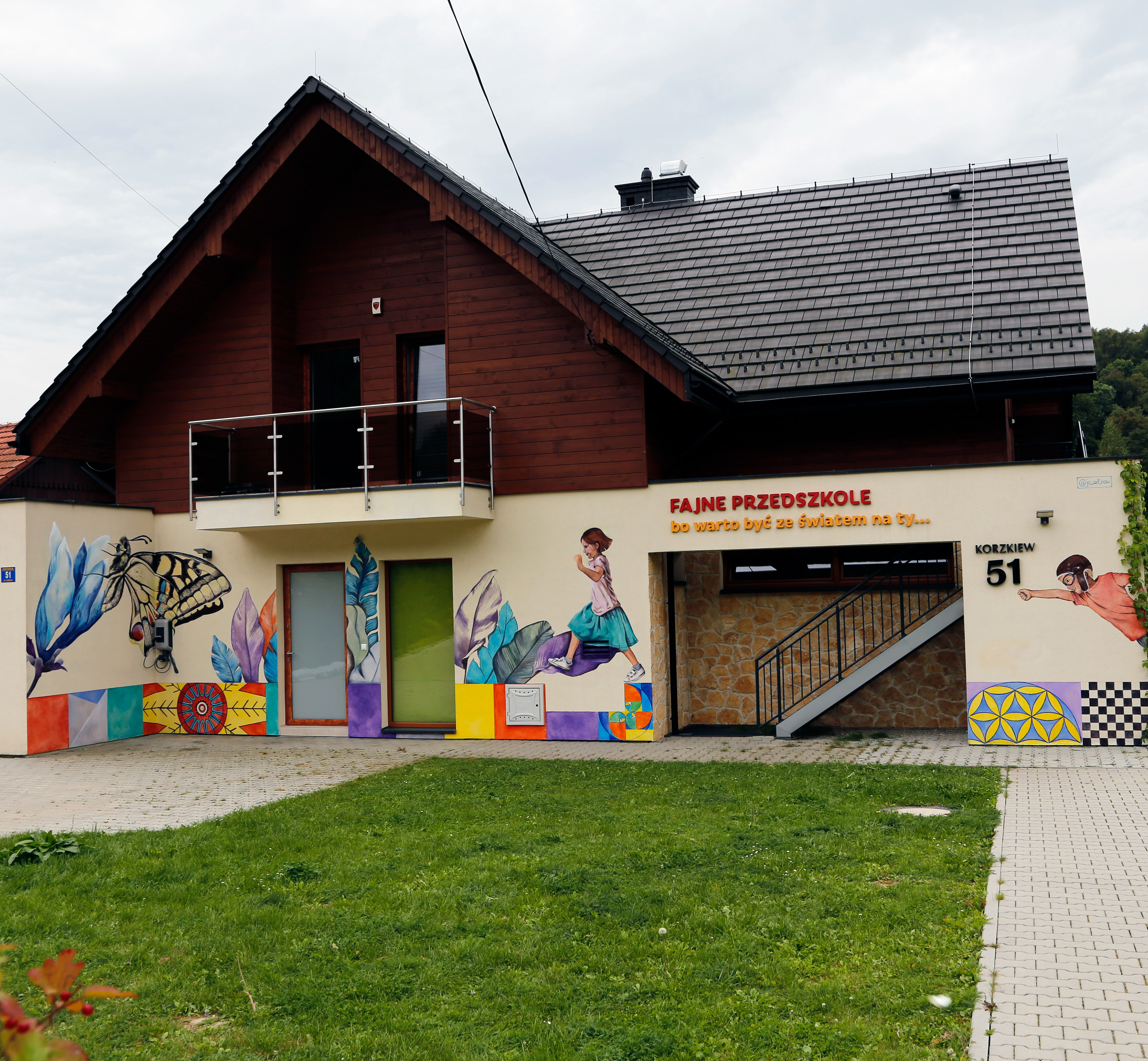 Mural for kindergarten