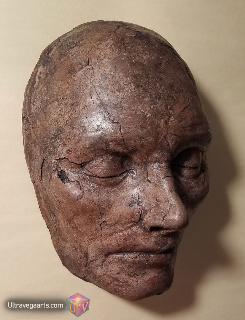 Handcrafted mask sculpture by ULTRAVEGA ARTS