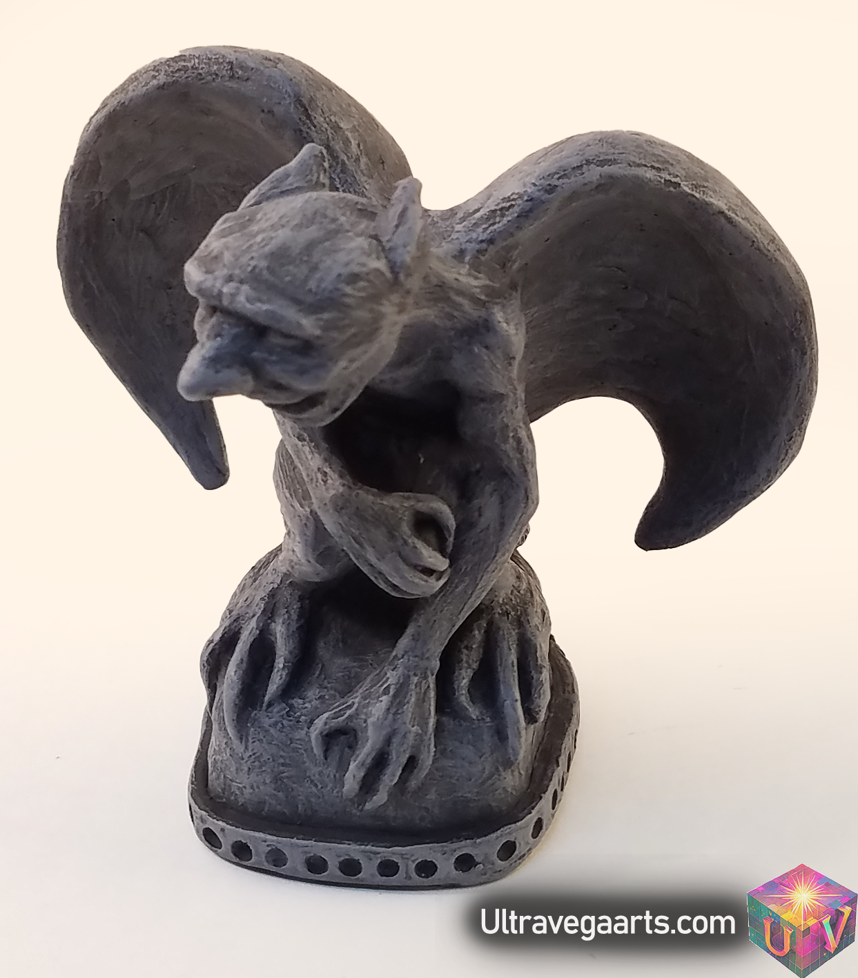 Handcrafted Cement Gargoyle Statue - 5 Inches by ULTRAVEGA