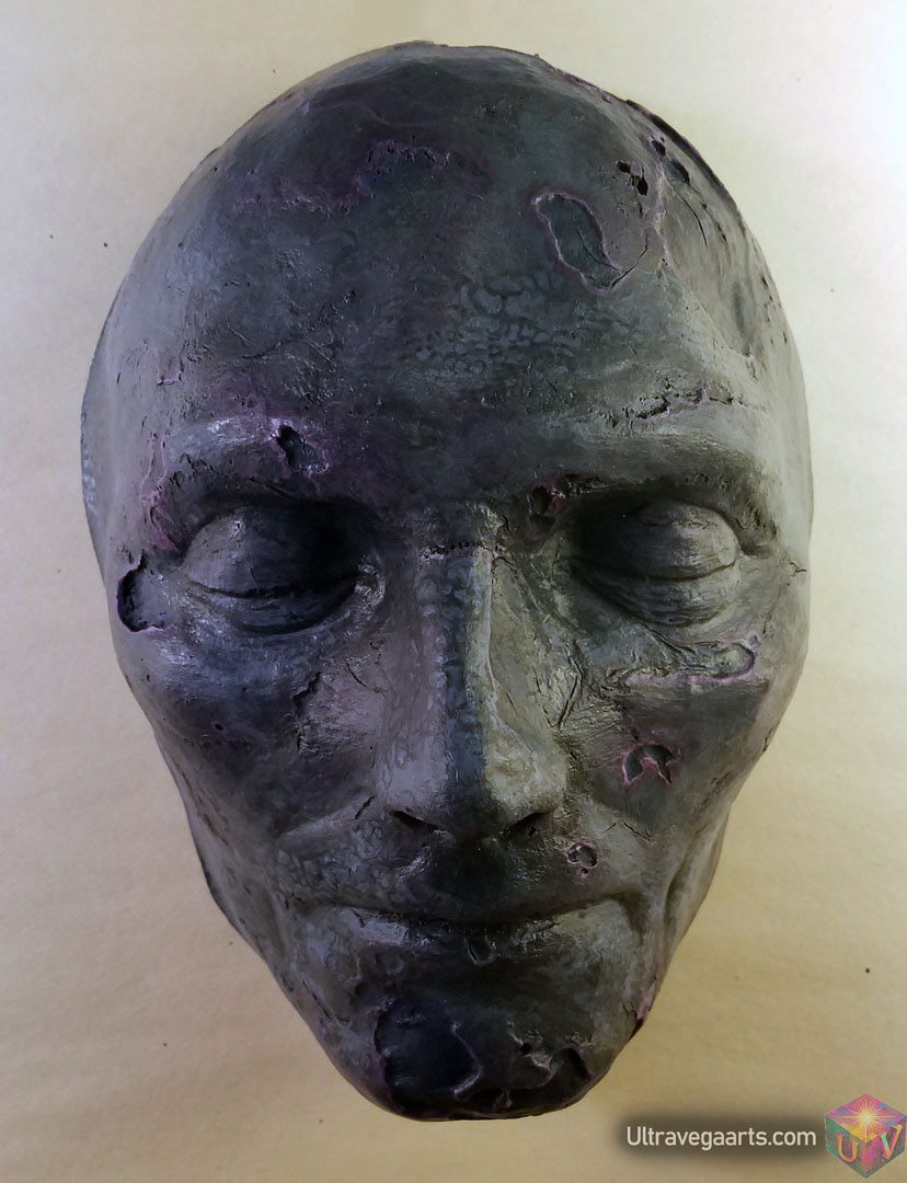 Handcrafted mask sculpture by ULTRAVEGA ARTS