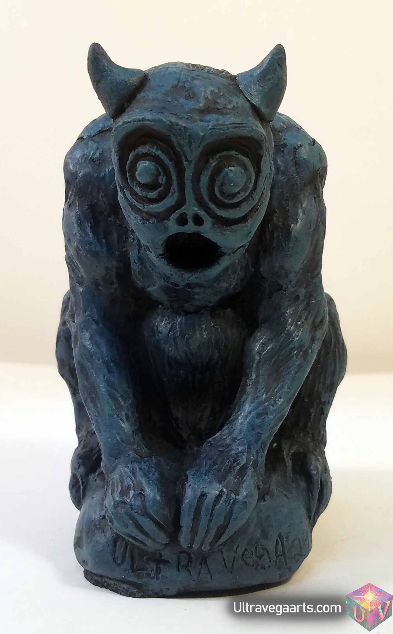 Handcrafted Cement Gargoyle Statue - 4 Inches by ULTRAVEGA