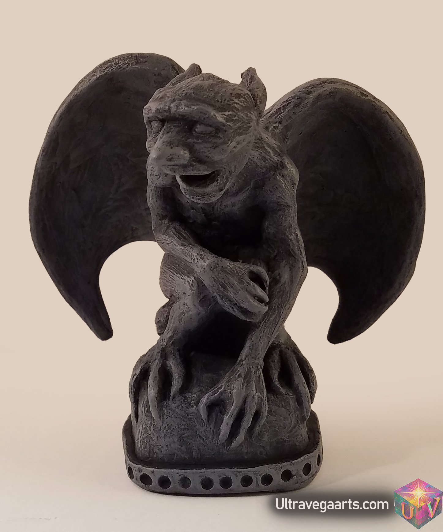 Handcrafted Cement Gargoyle Statue - 5 Inches by ULTRAVEGA