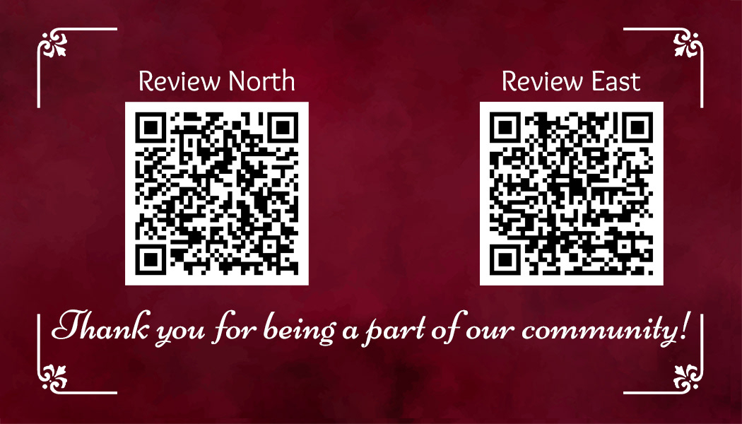 Review cards to generate more Google reviews (back)