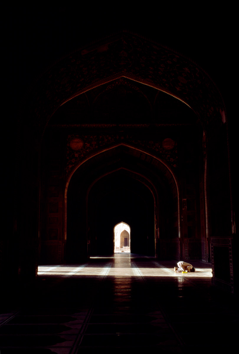 Sandstone Mosque, Taj Mahal, North India.
