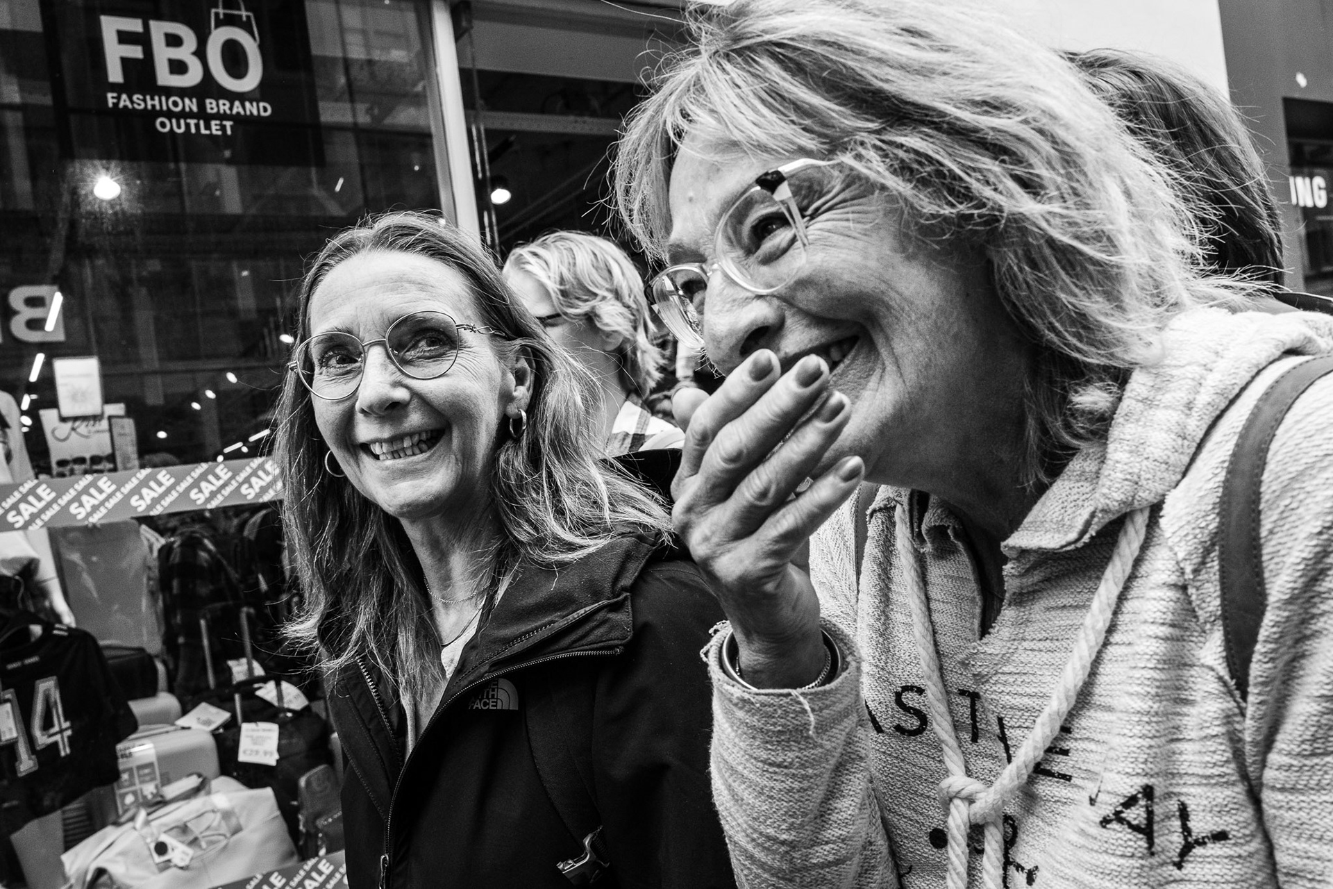 Trying to Hold the Laughter Back