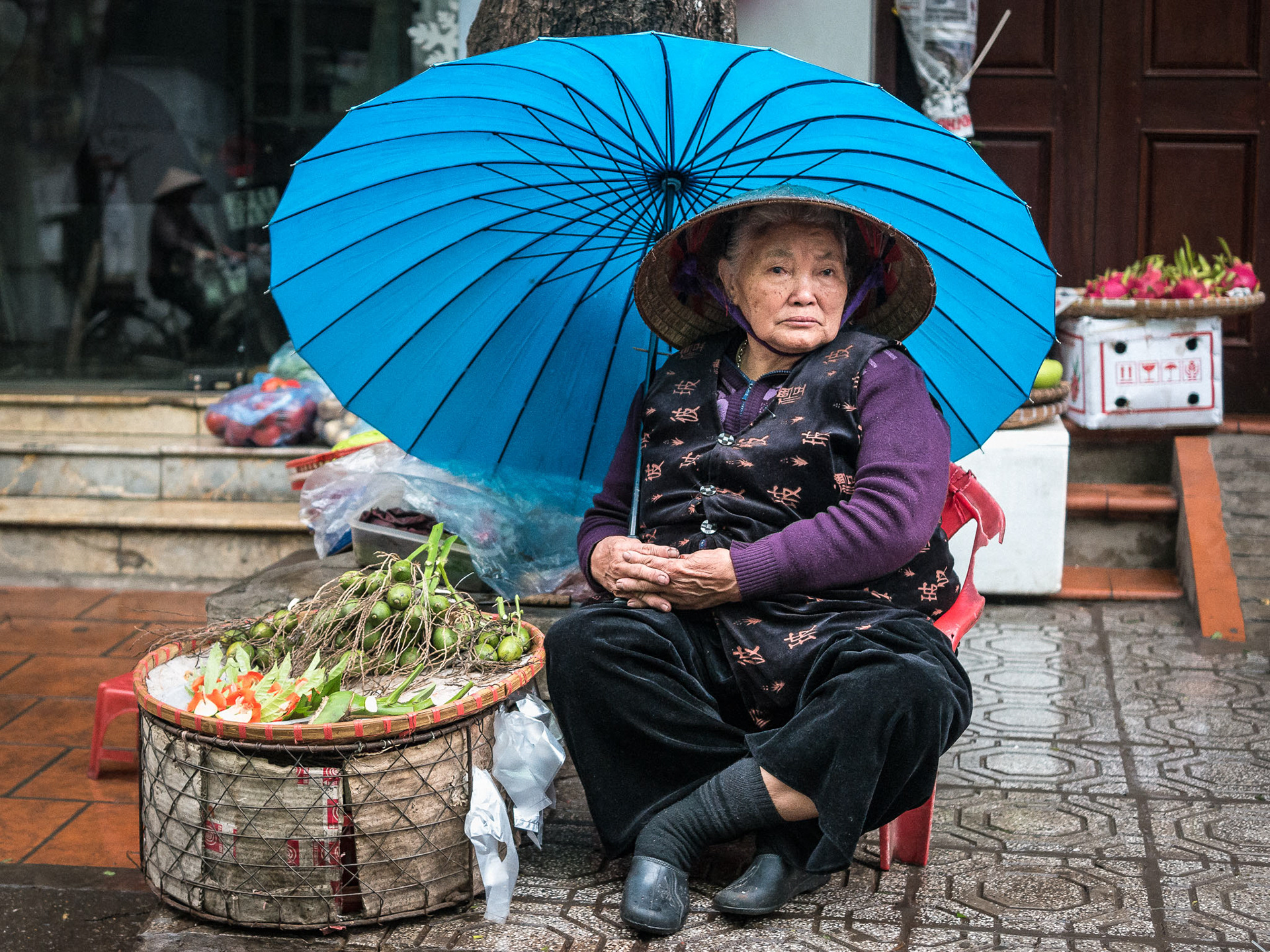 Blue Umbrella