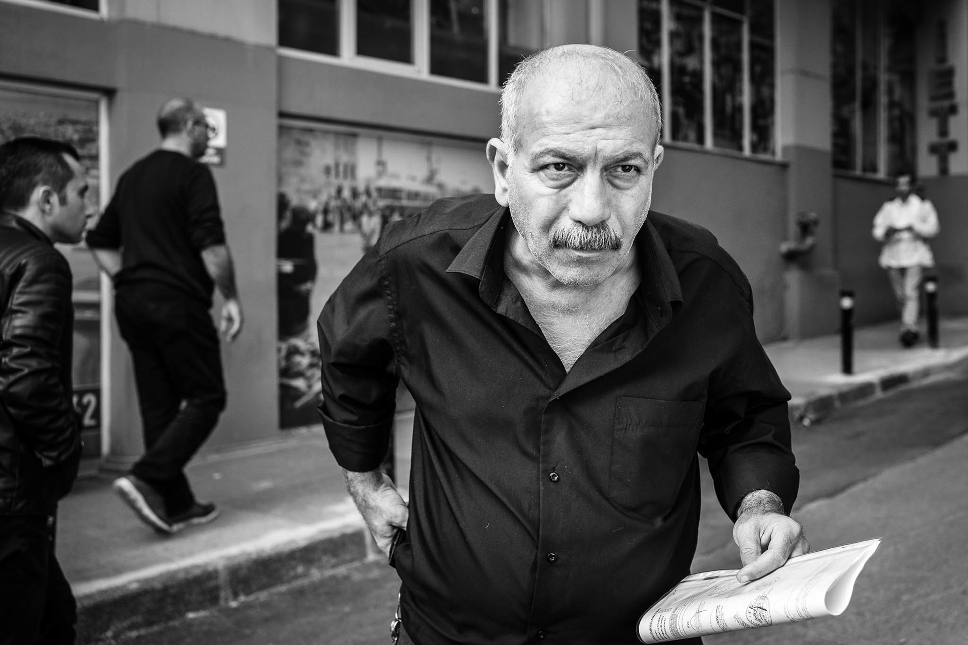 Man with Contract