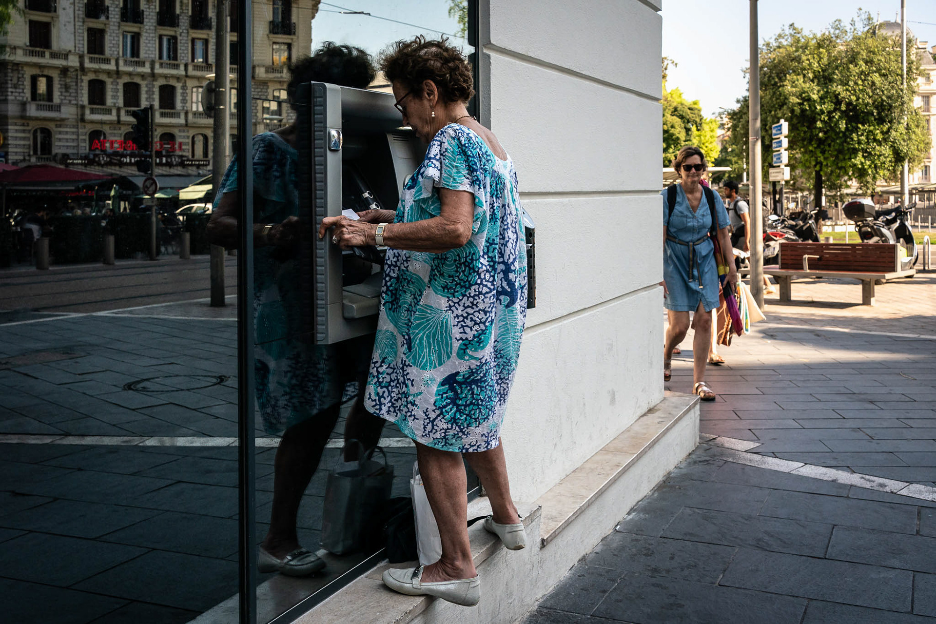 At the ATM