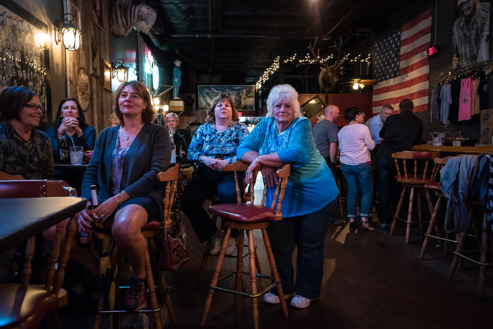 At the Silver Dollar Saloon