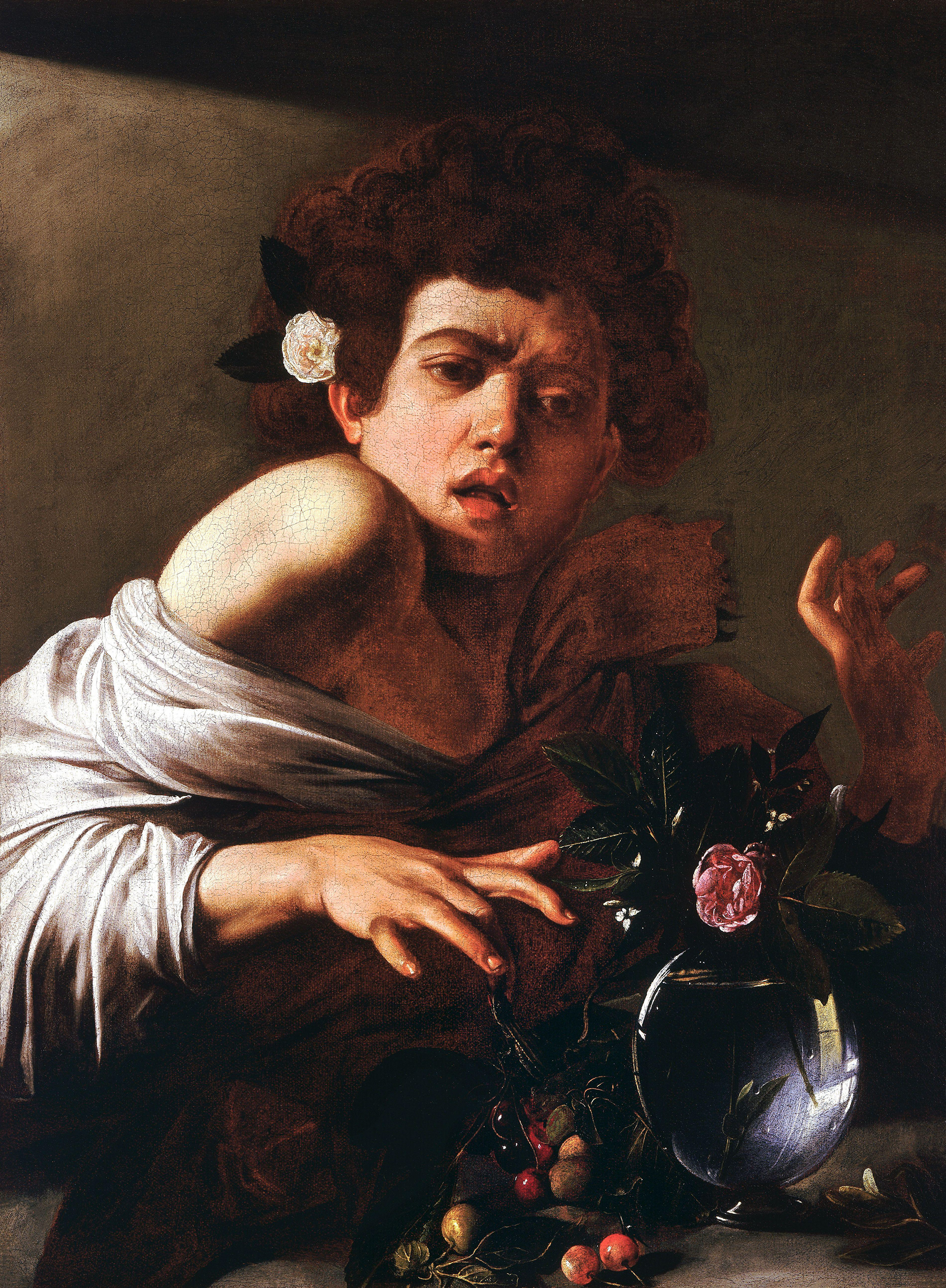 garçon mordu par un lézard, Nationale Gallery, London