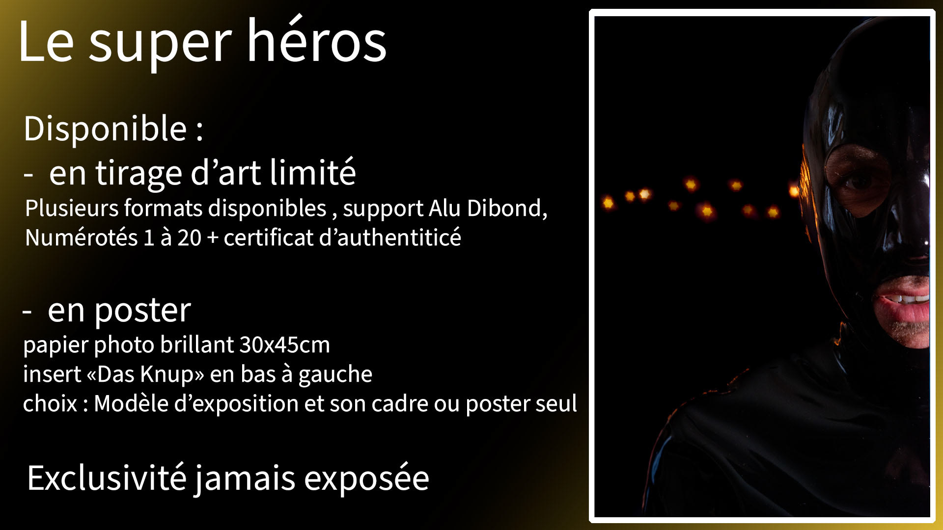 poster disponible immédiatement