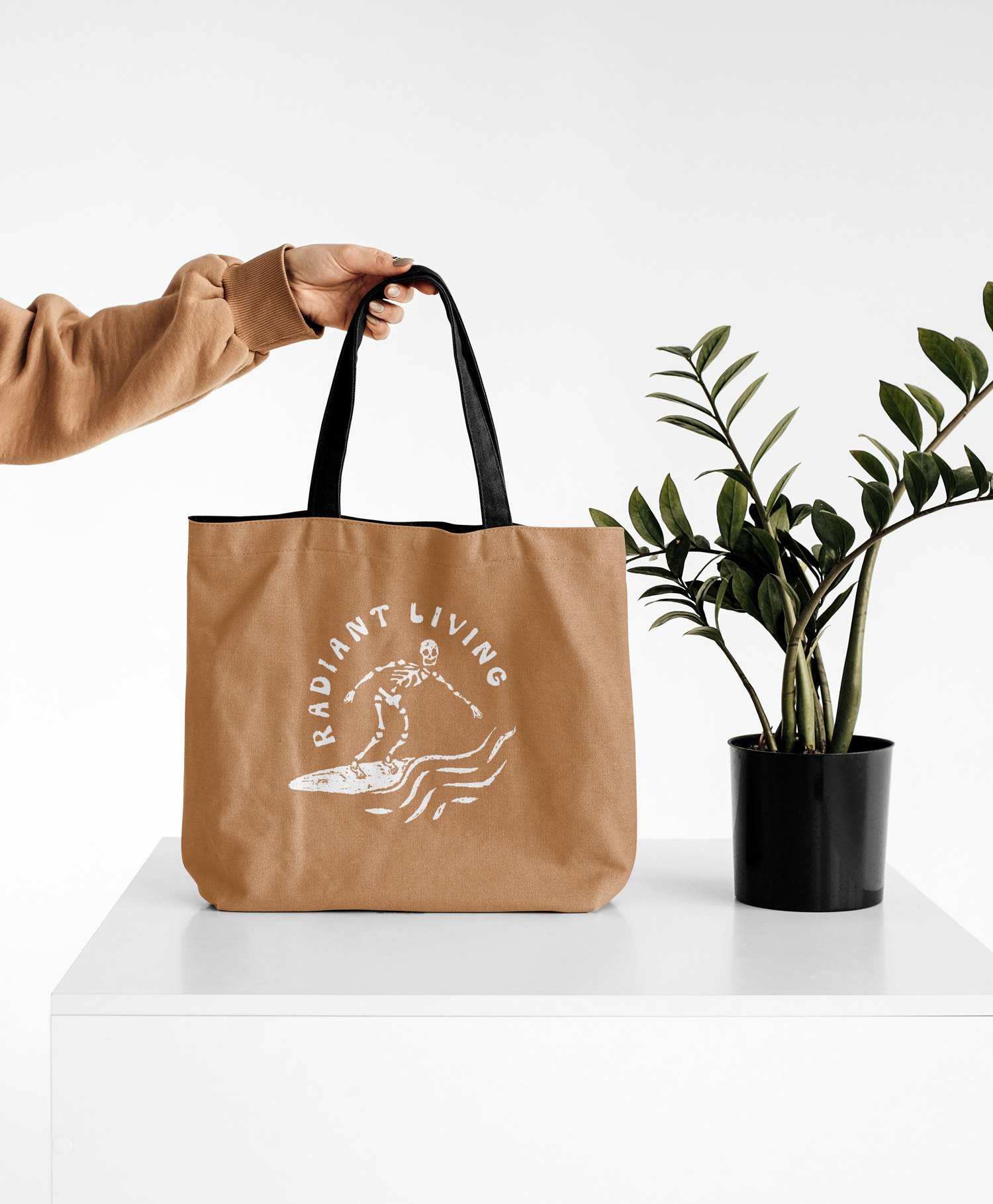 RADIANT LIVING TOTE BAG