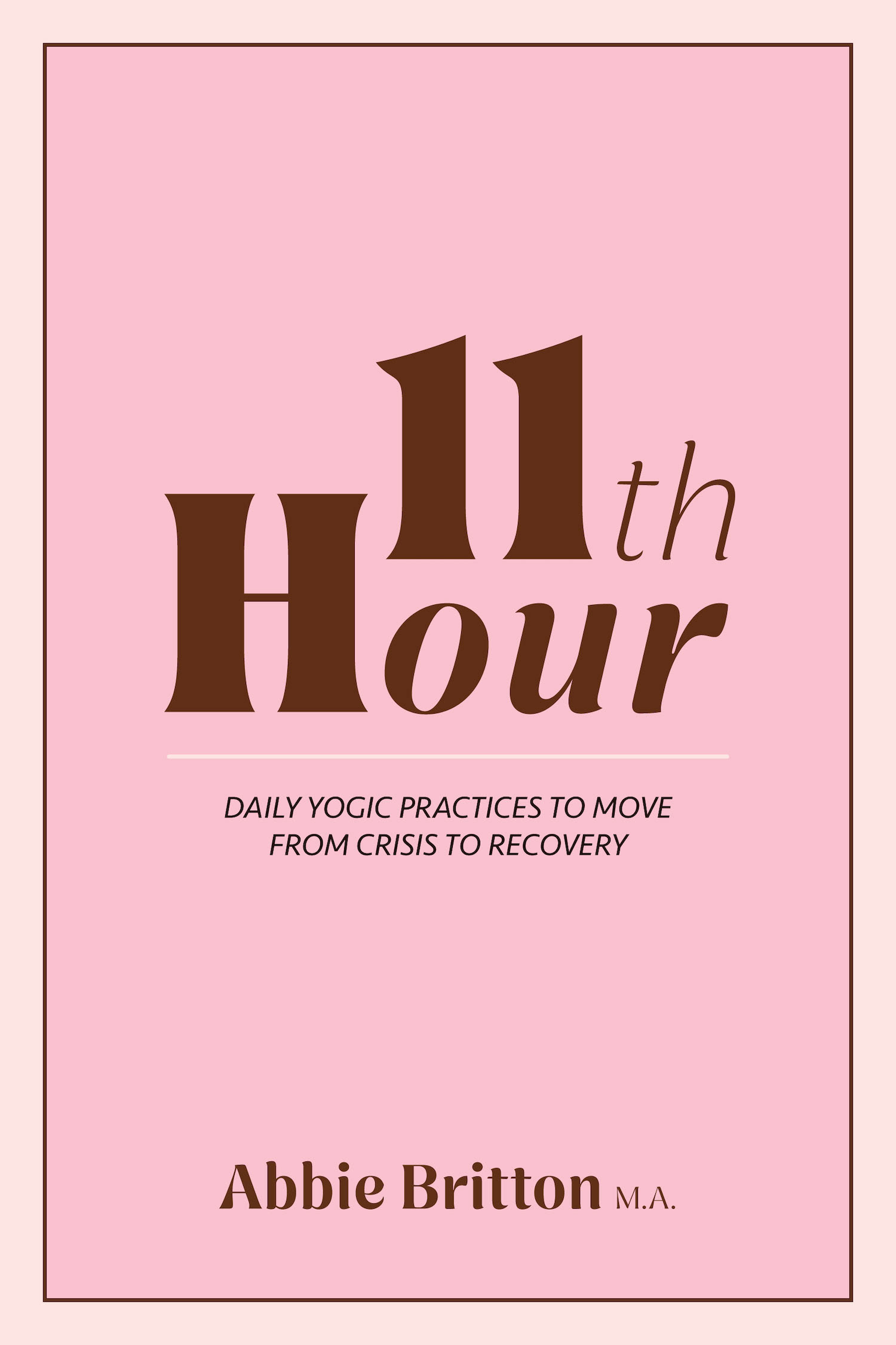 '11TH HOUR' - COVER