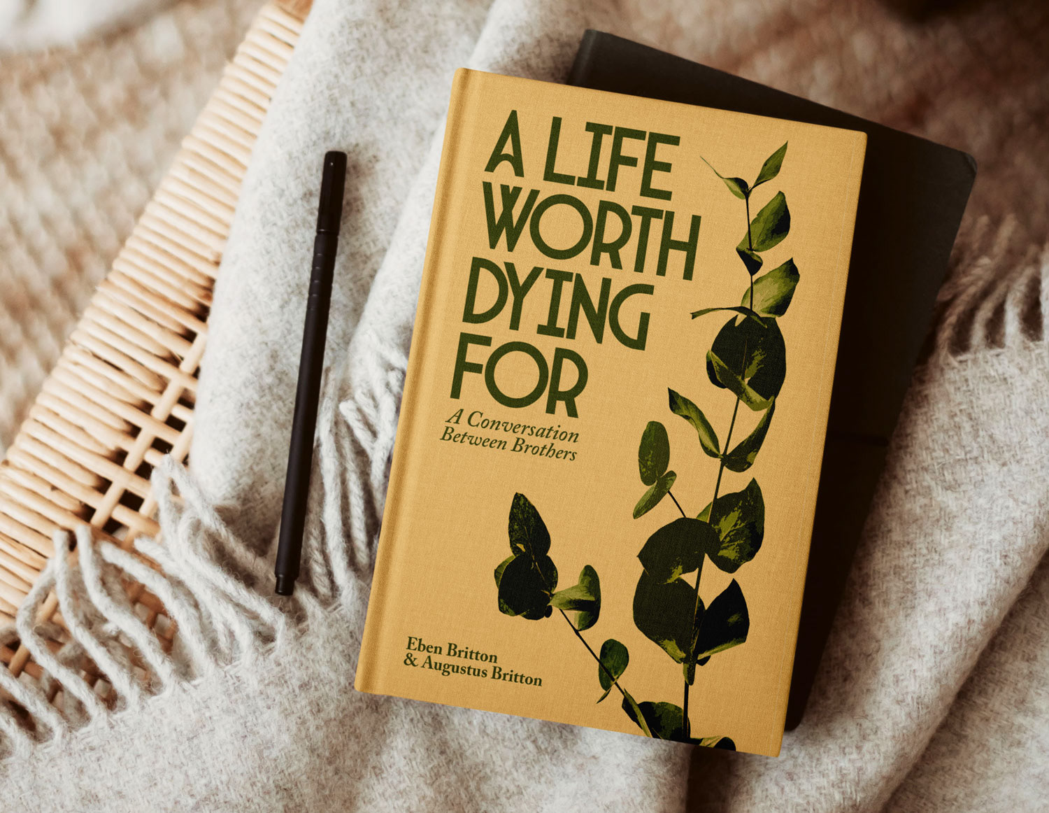 'A LIFE WORTH DYING FOR' - MOCKUP