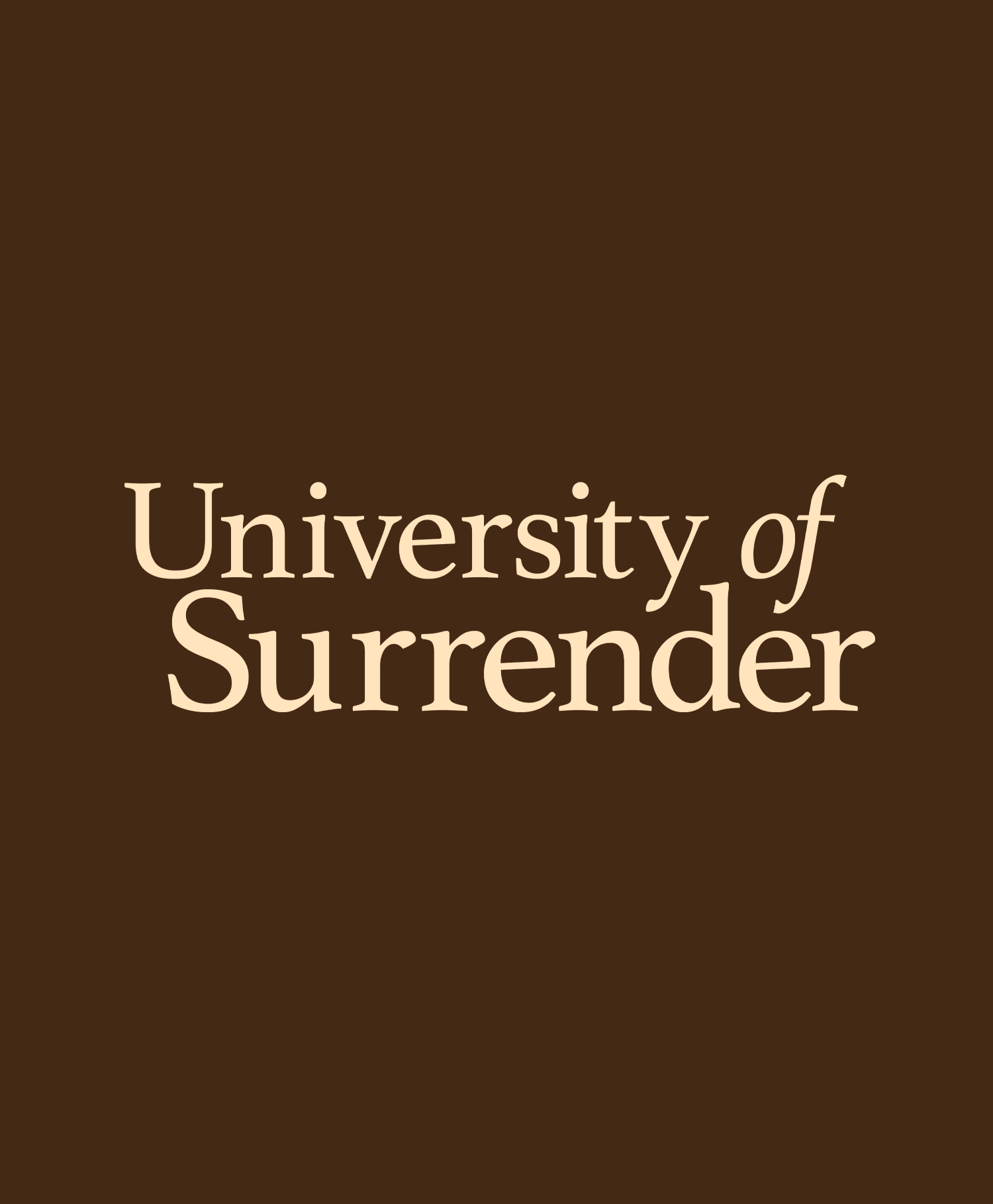 UNIVERSITY OF SURRENDER LOGO