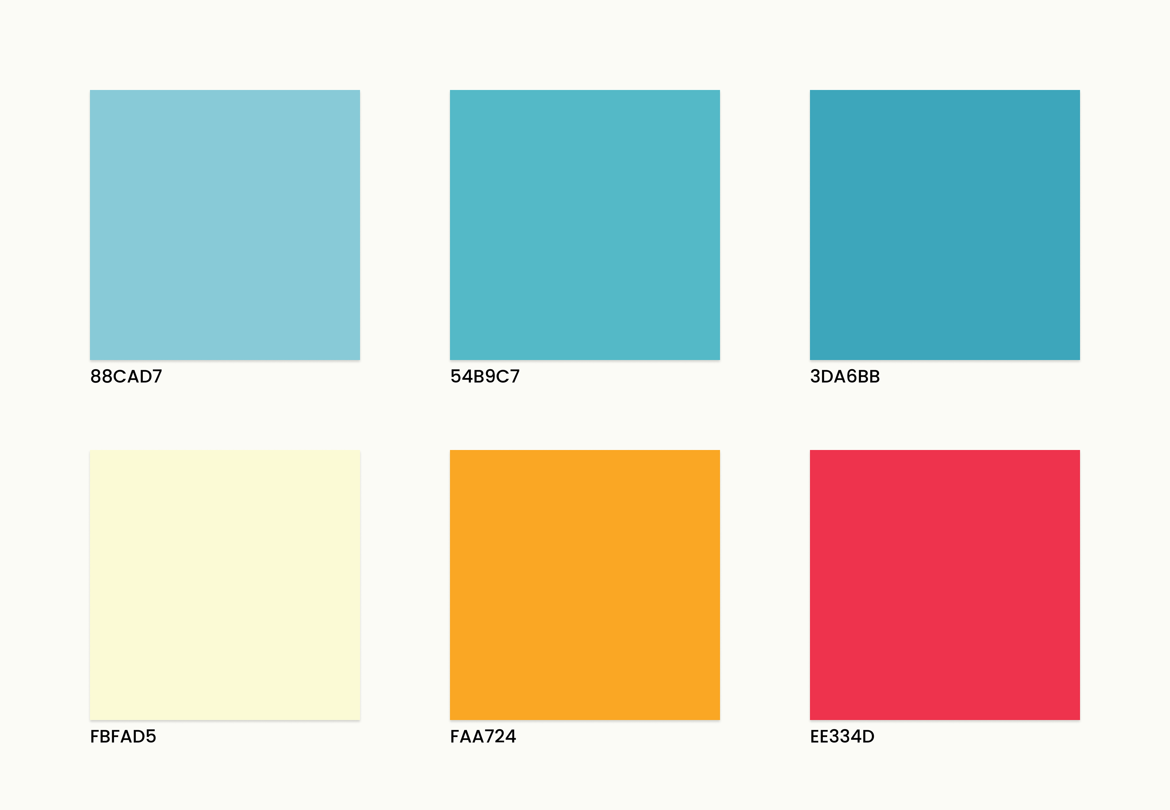 PRODUCT COLOR PALETTE