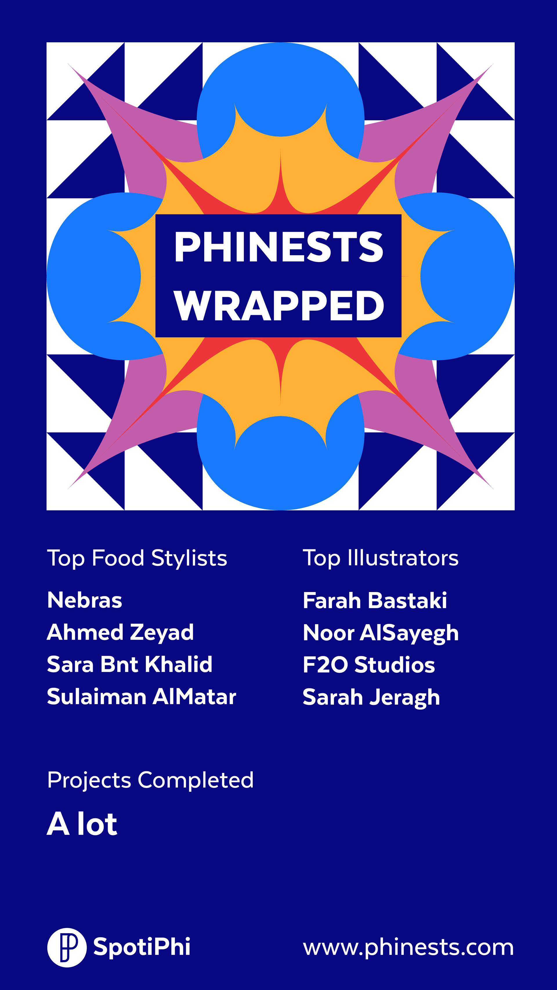 Spotify Wrapped style ad