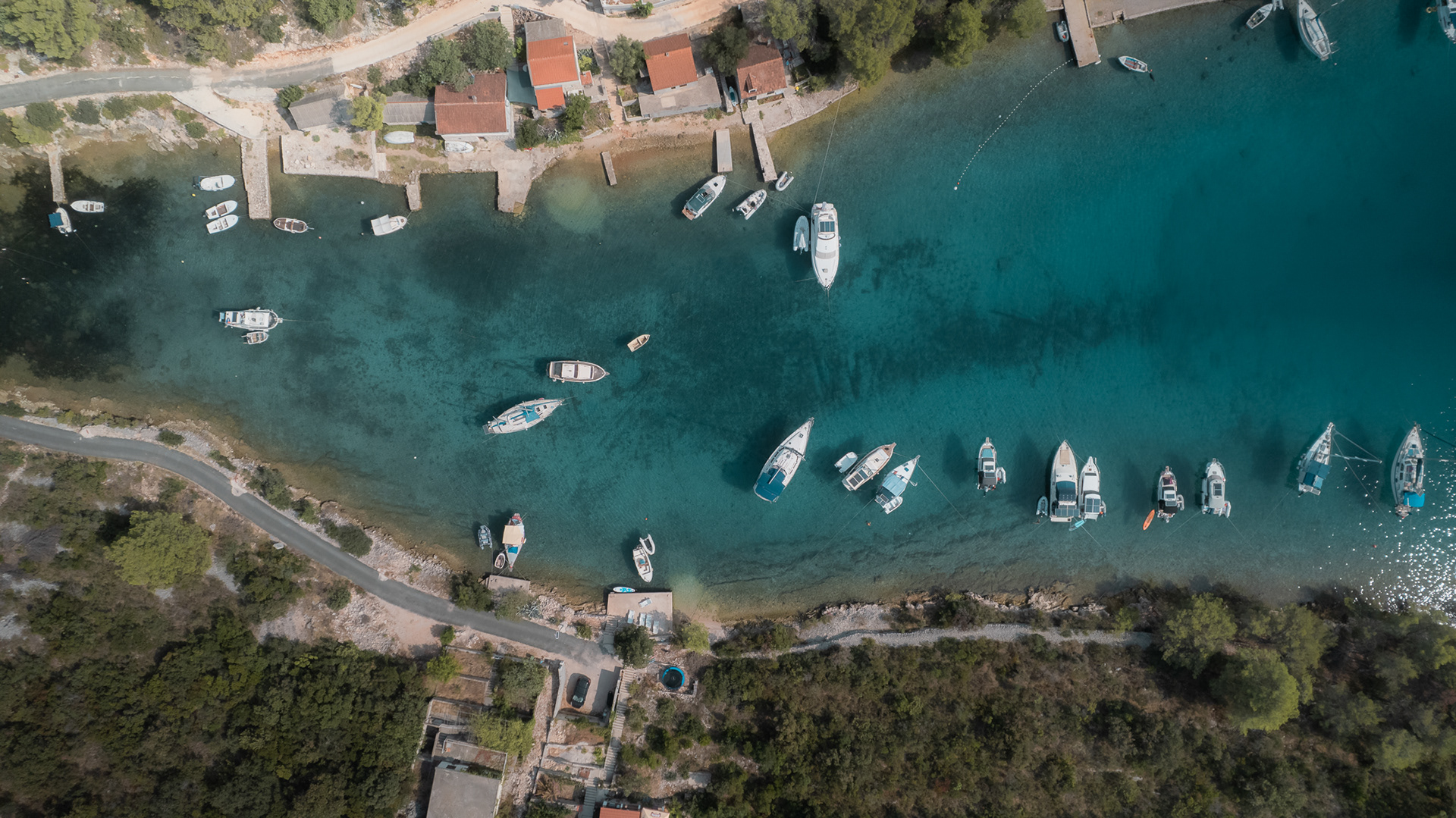 Boats in Adriatic Sea