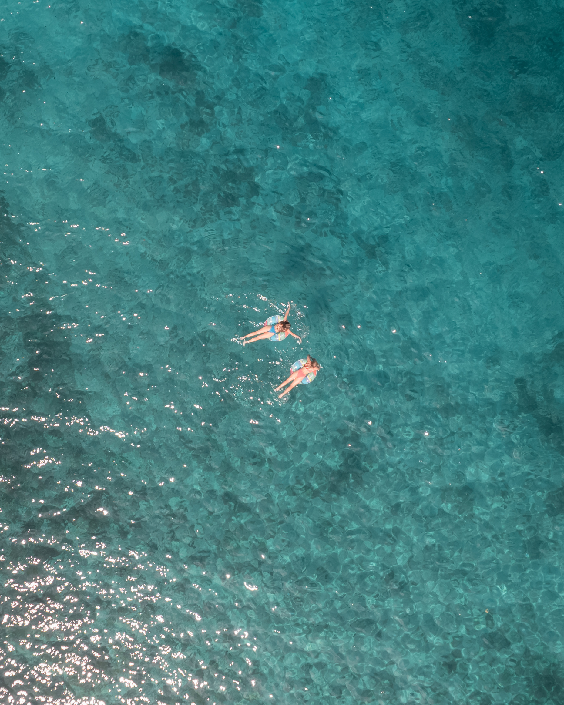Swin in Adriatic Sea