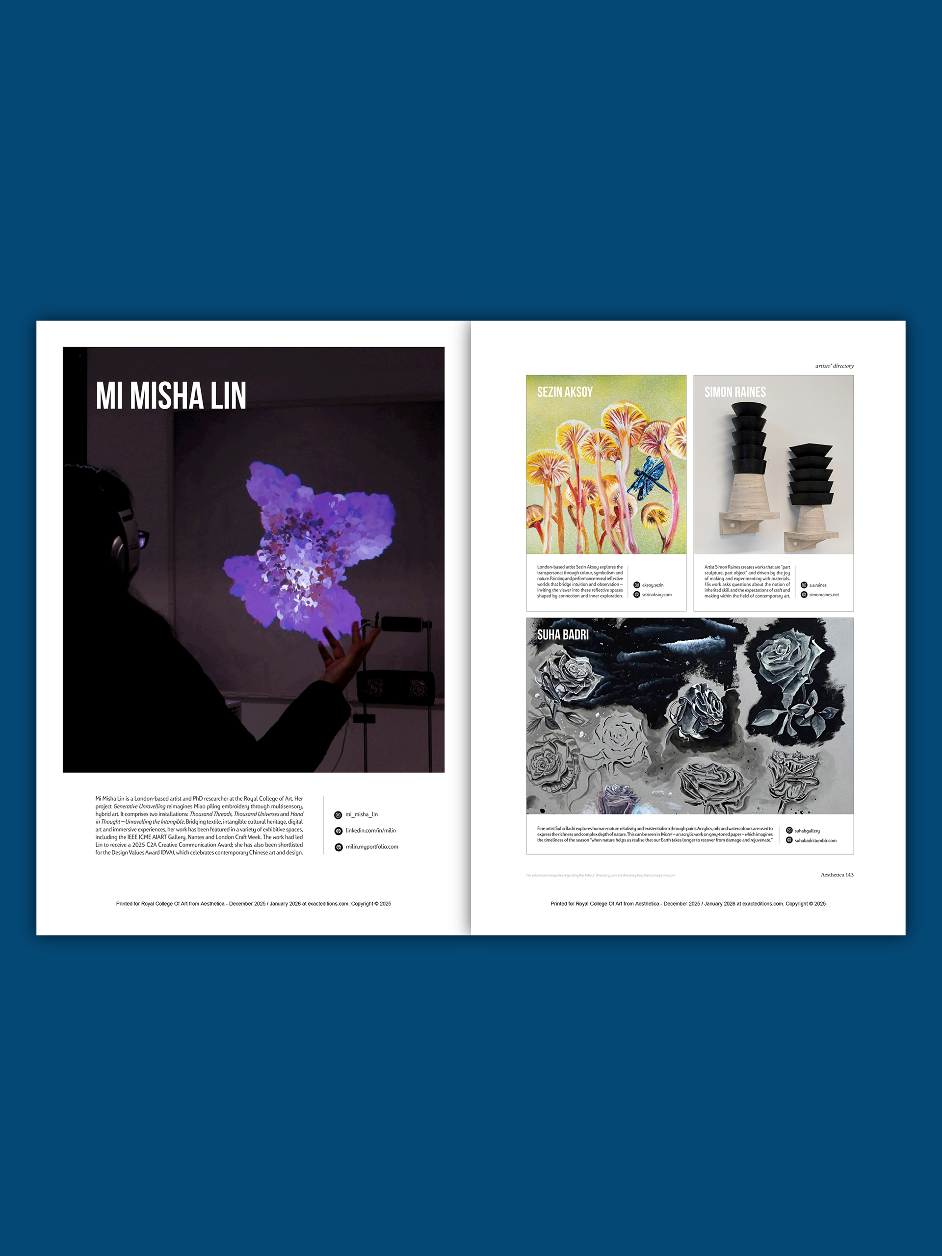Aesthetica Magazine Issue 128: Reflection (December/January 2026)