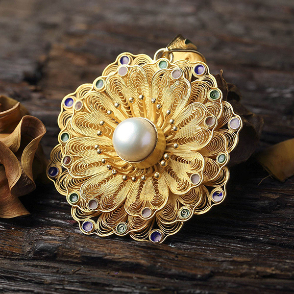 Filigree Inlay Jewelry
