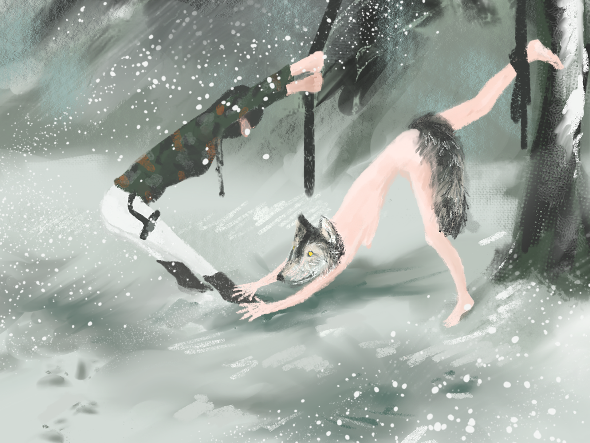 Details of Illustration Inspired by Redoubt I