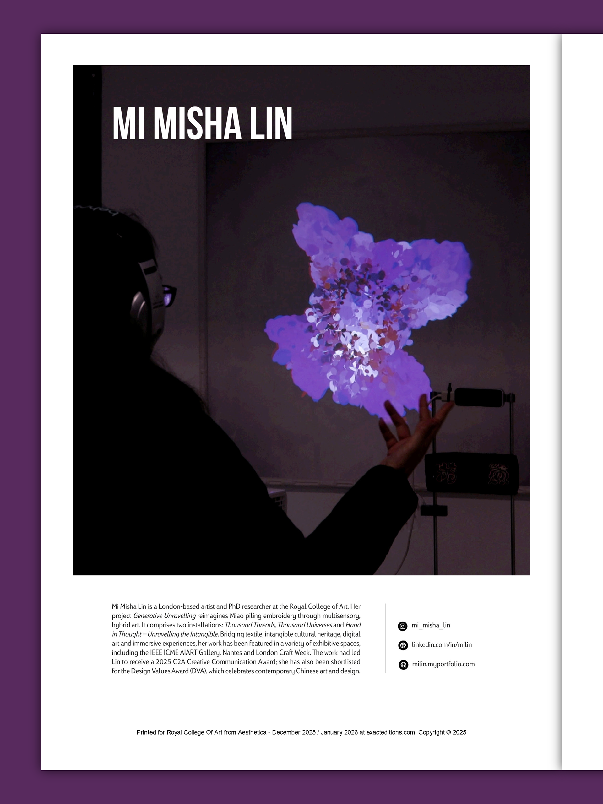 Aesthetica Magazine Issue 128: Reflection (December/January 2026)