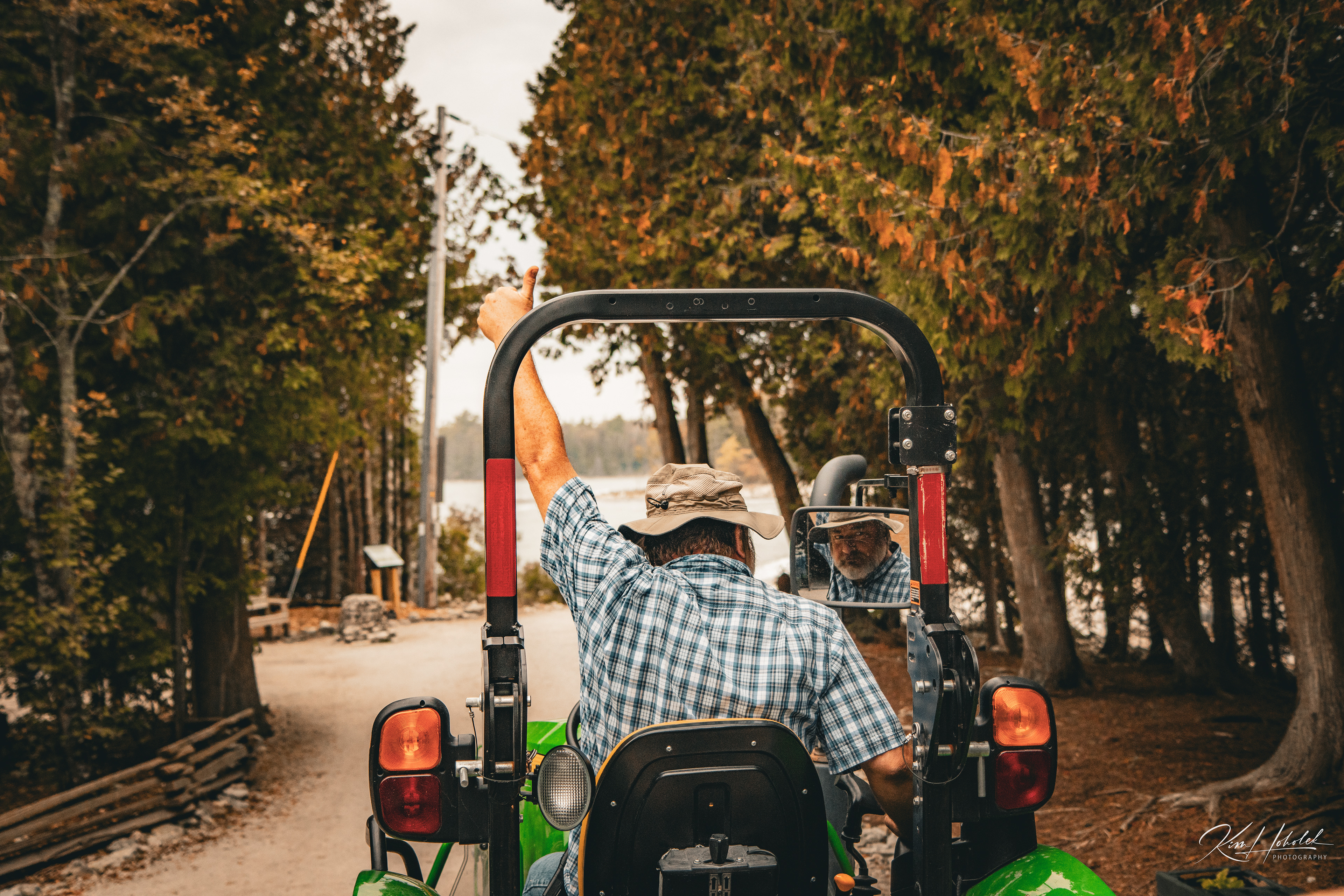 Best Tractor driver at Cana Island, Door County WI