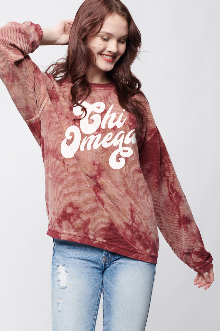 U Tees example sweatshirt on model