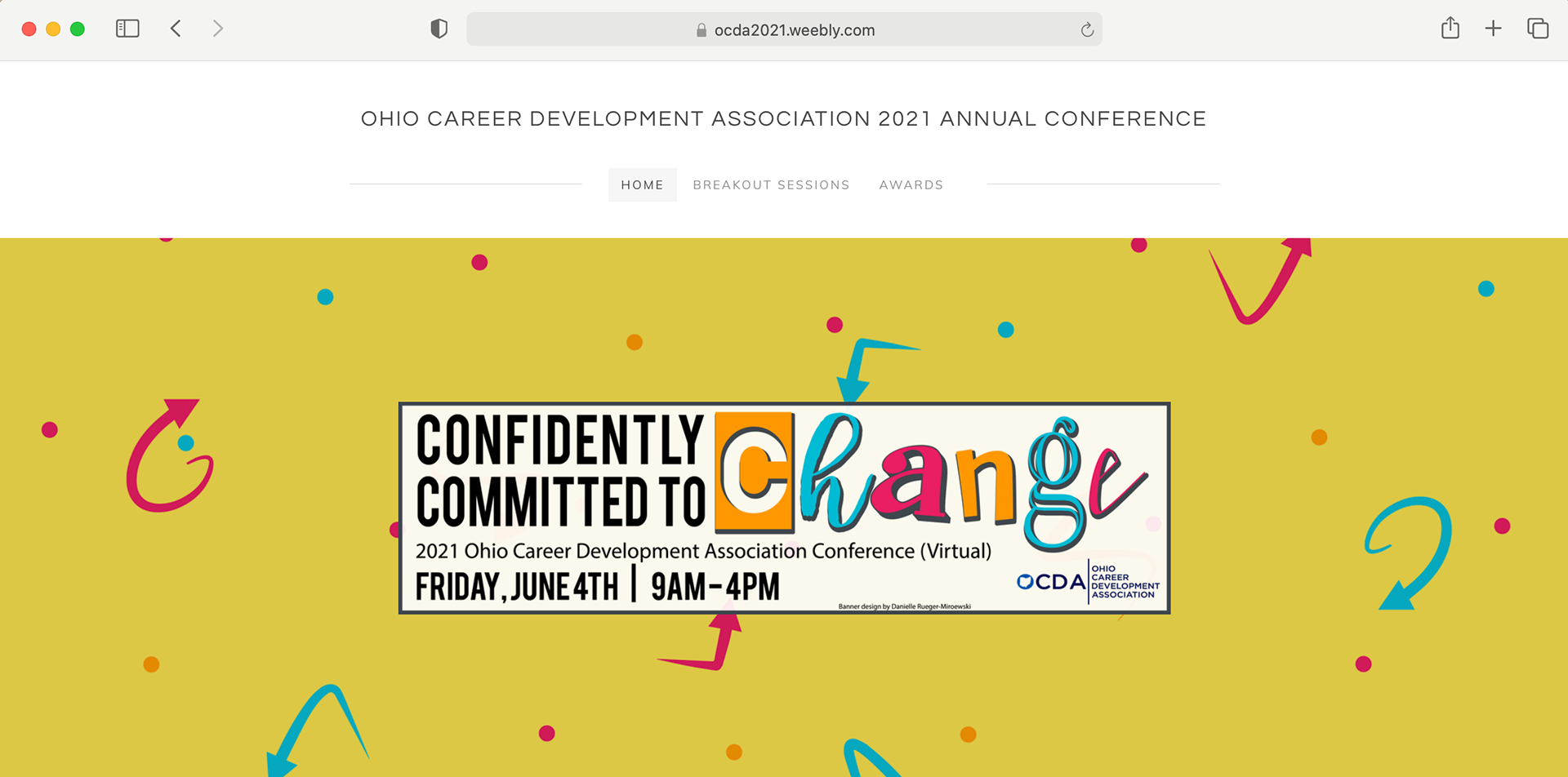 OCDA 2021 Conference Theme: Confidently Committed to Change