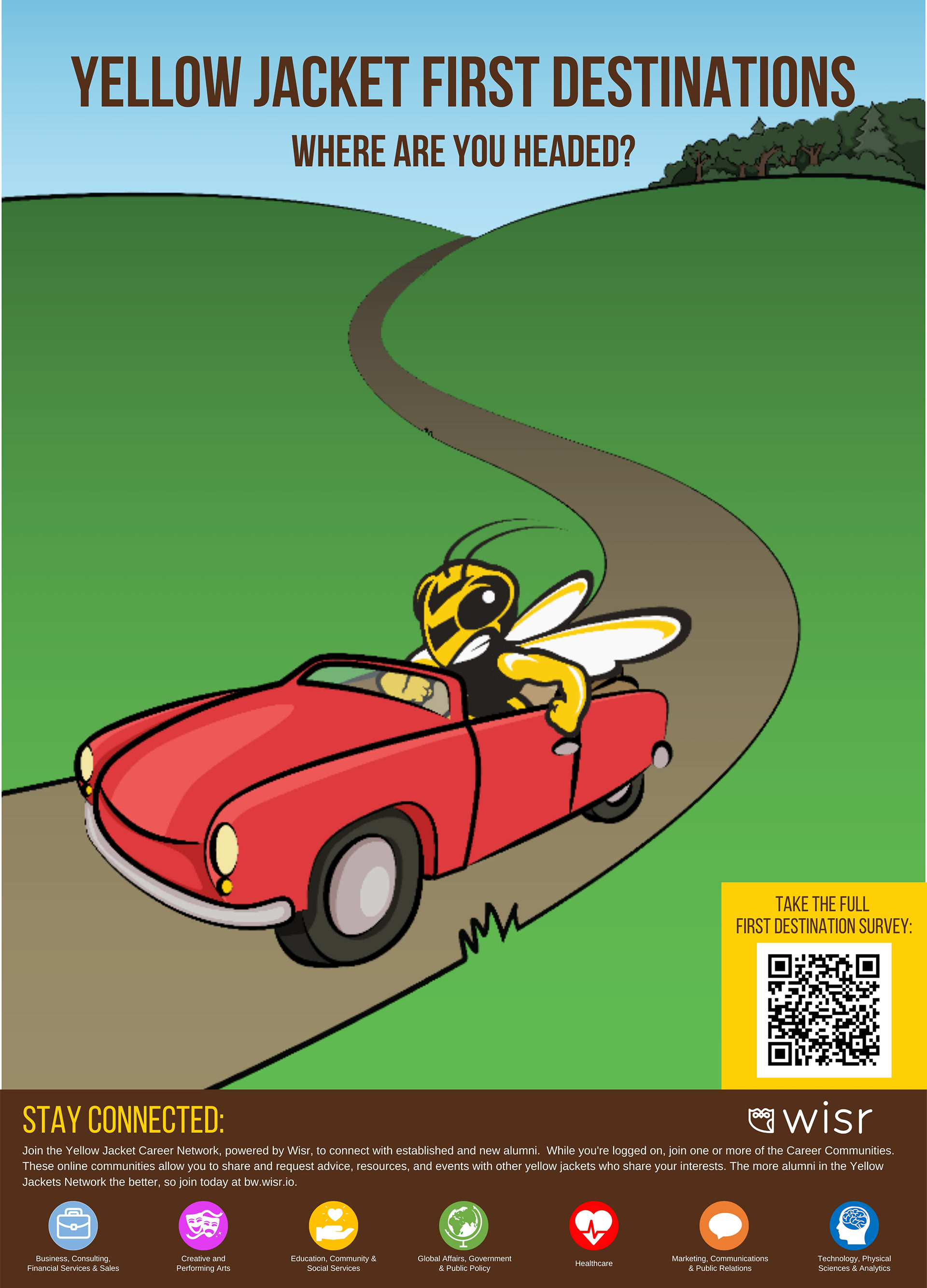 Yellow Jackets First Destinations: Where are you headed?