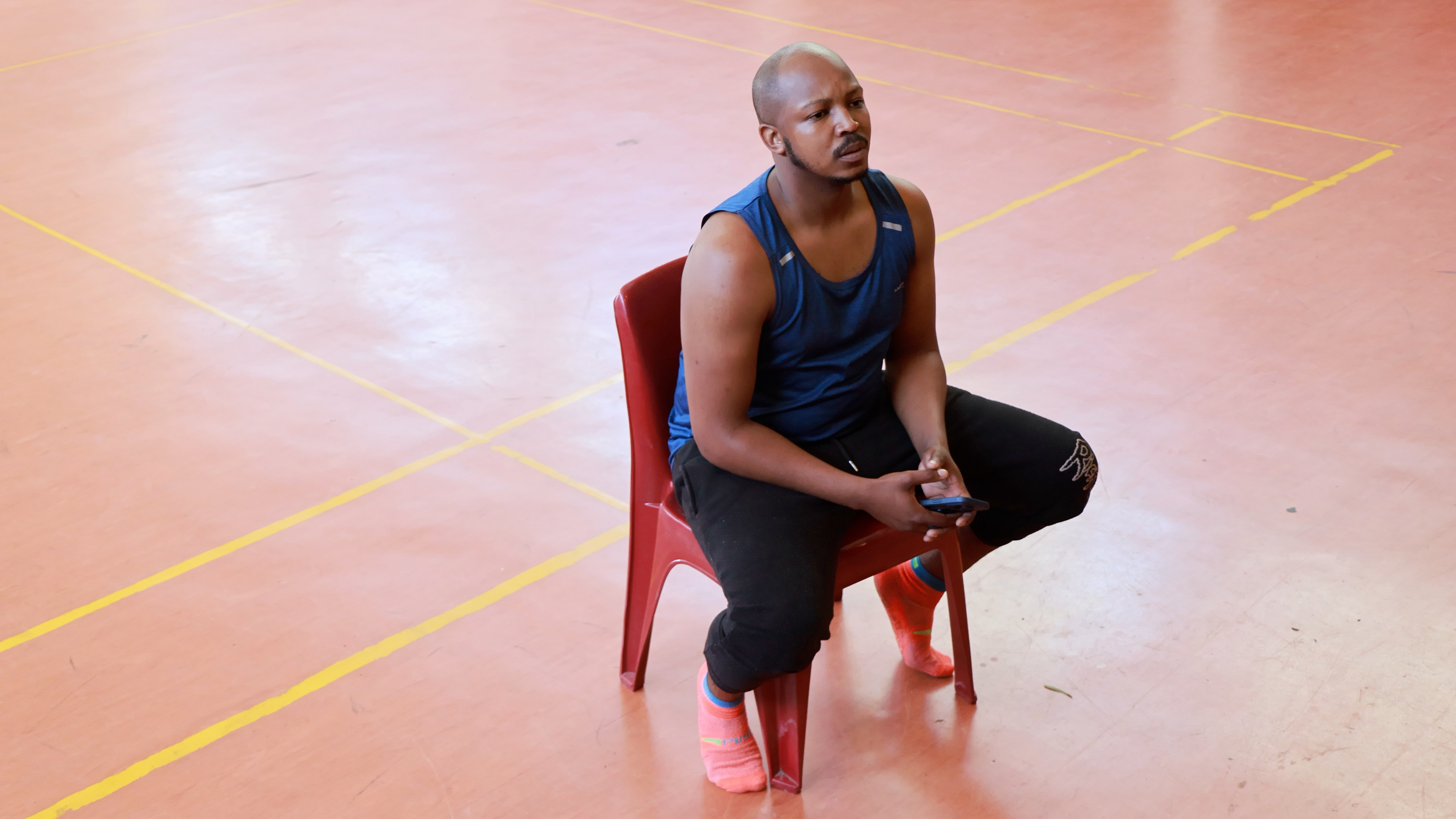 Choreographer and trainer, Mthetheleli Dlakava