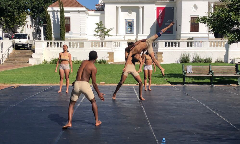 15 minute performance of Forgiving the Ancestors at the Company Gardens, December 2023