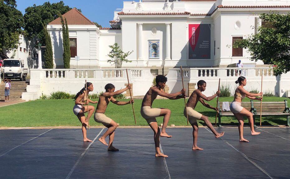 15 minute performance of Forgiving the Ancestors at the Company Gardens, December 2023