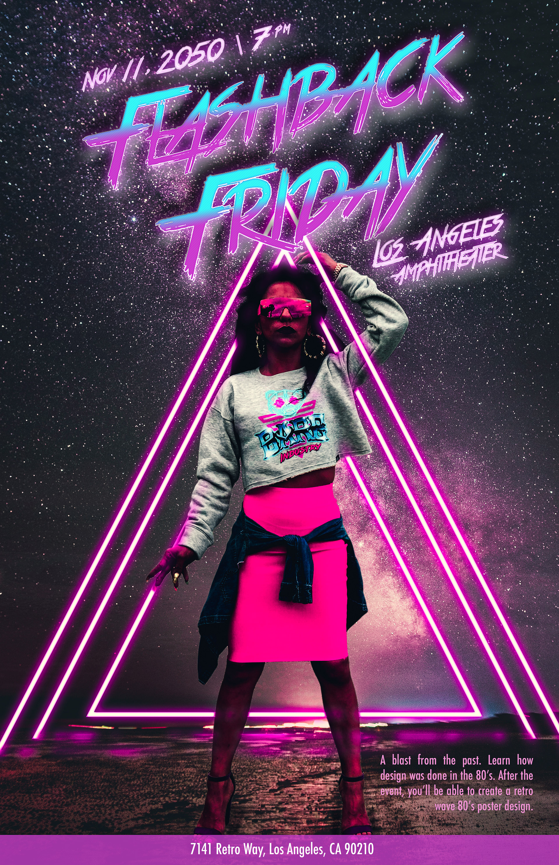 80's Event Poster