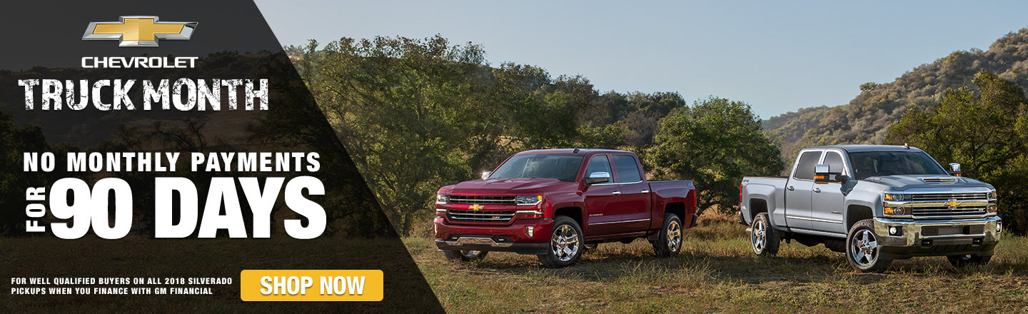 Banner Ad for a Chevy Dealership